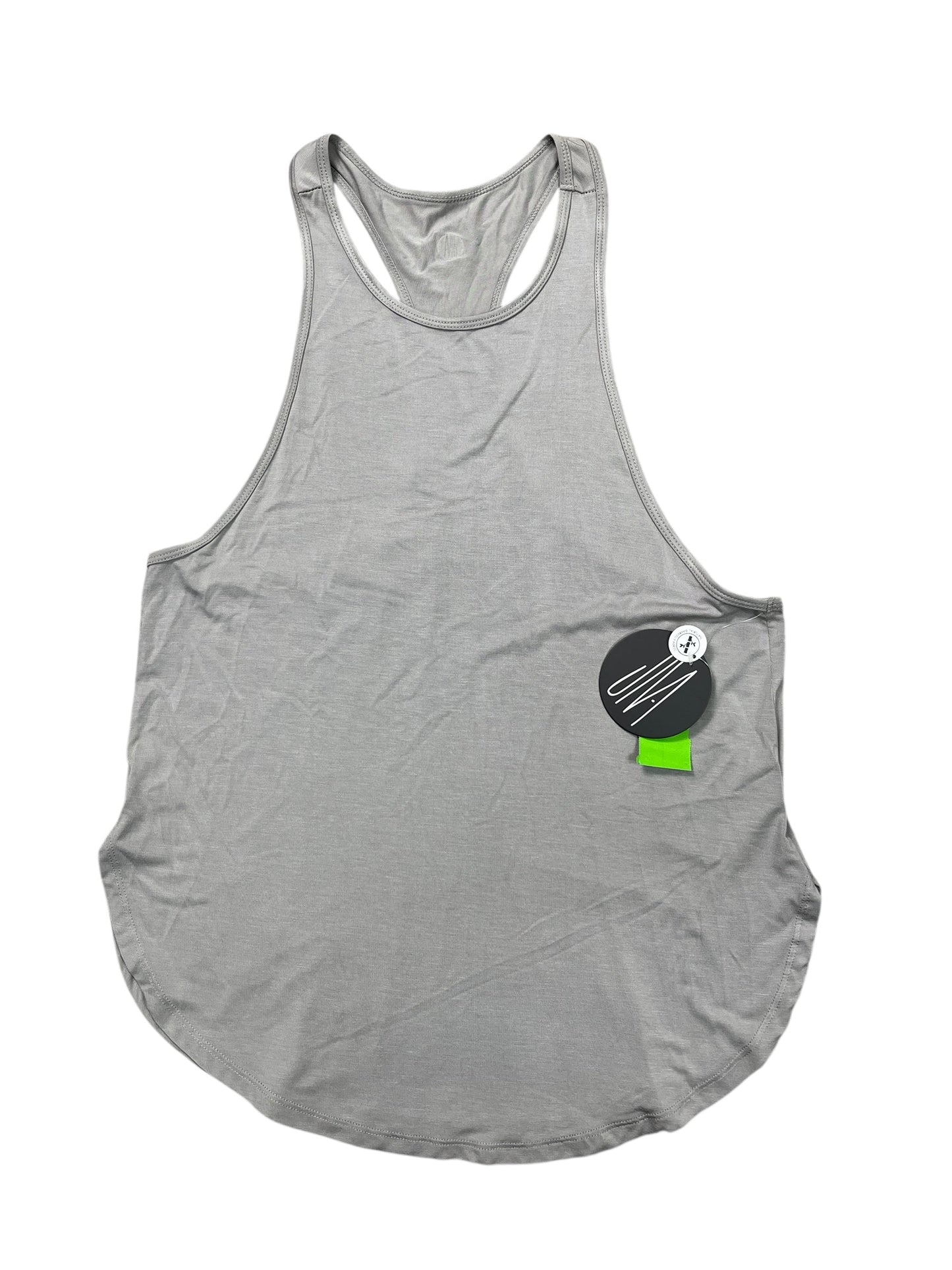 Athletic Tank Top By Clothes Mentor In Grey, Size:M