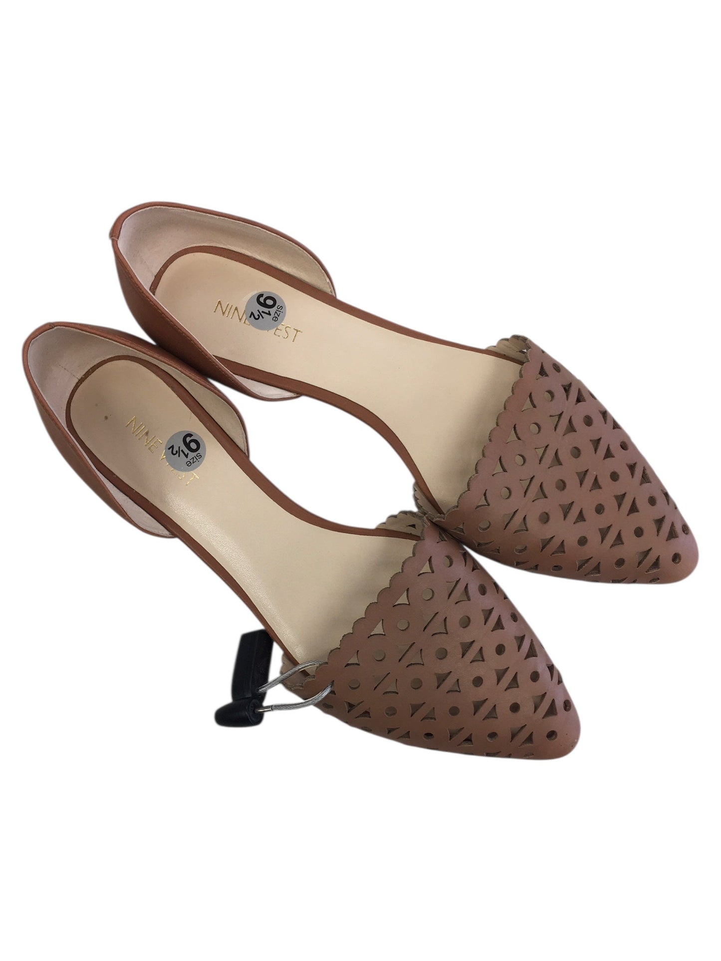 Shoes Flats By Nine West In Brown, Size:9.5