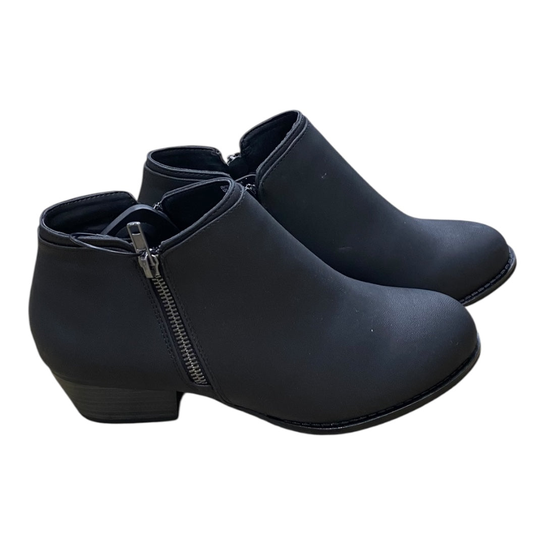 Boots Ankle Heels By Jbu By Jambu In Black, Size:8