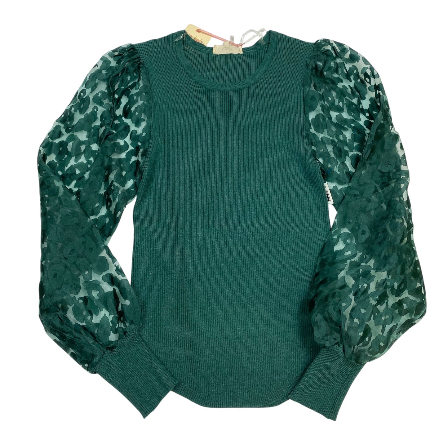 Top Ls By Entro In Green, Size:M