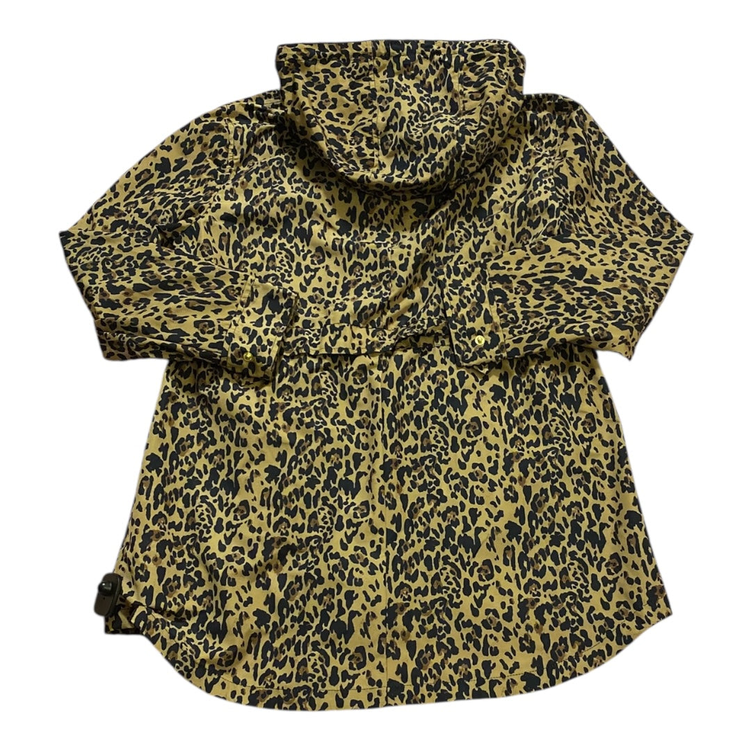 Jacket Windbreaker By J. Crew In Animal Print, Size:S