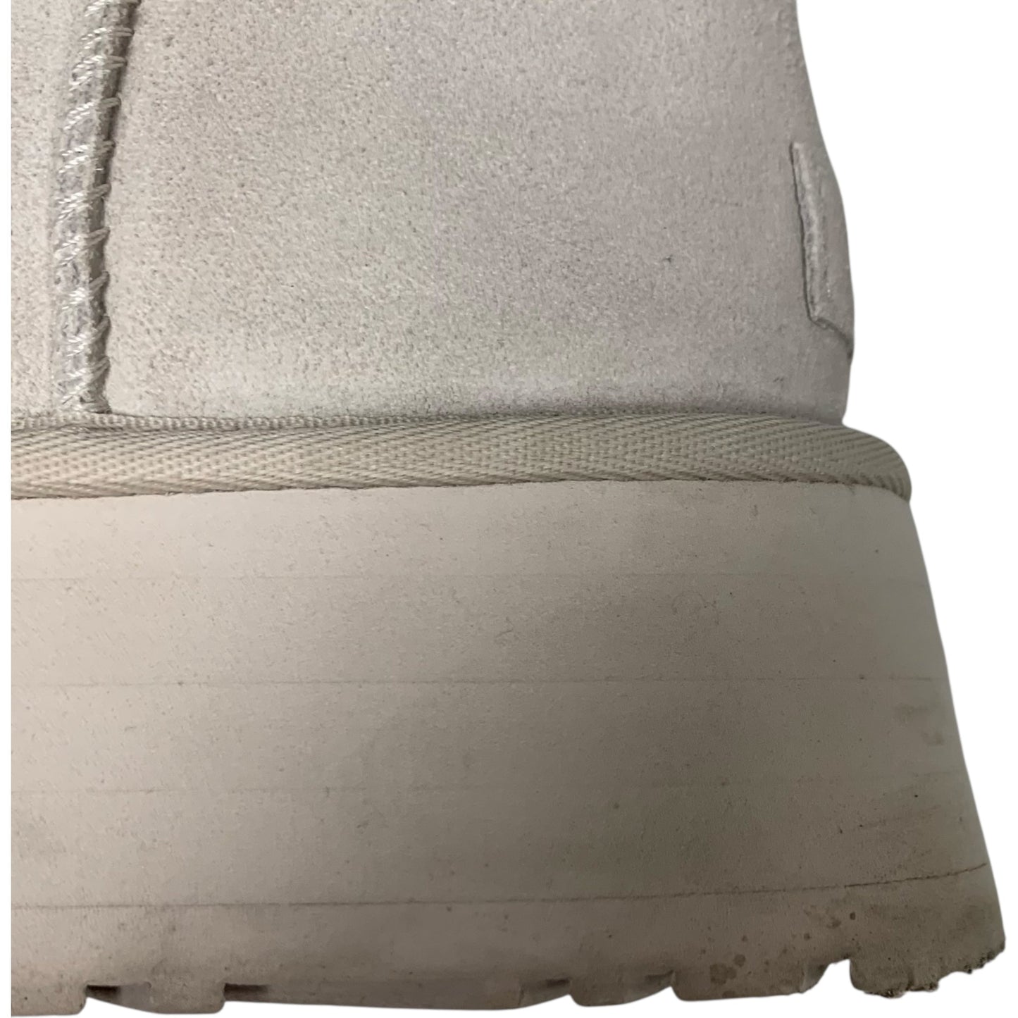 Boots Designer By Ugg In Cream, Size: 8