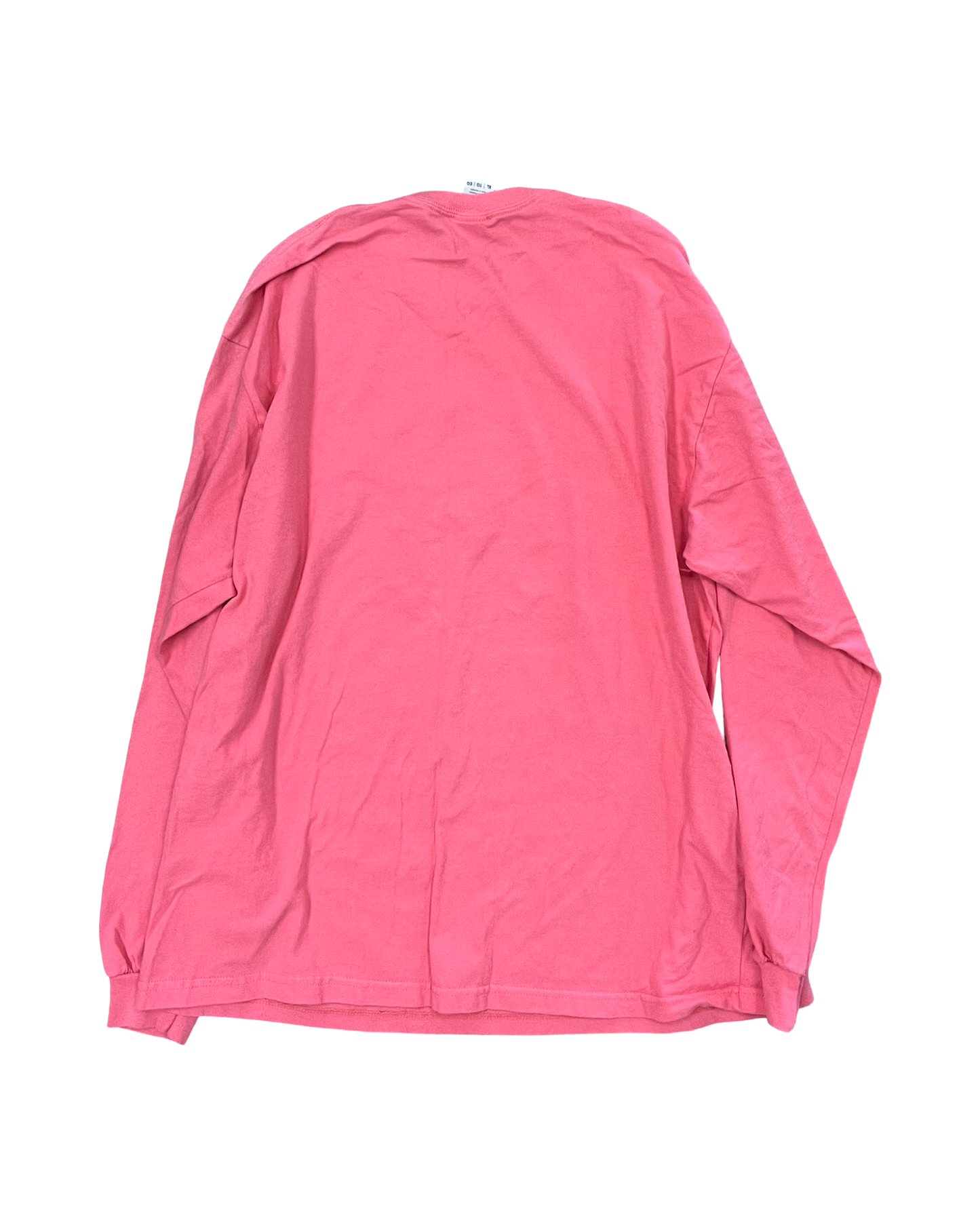 Top Ls By Gildan In Pink, Size:Xl