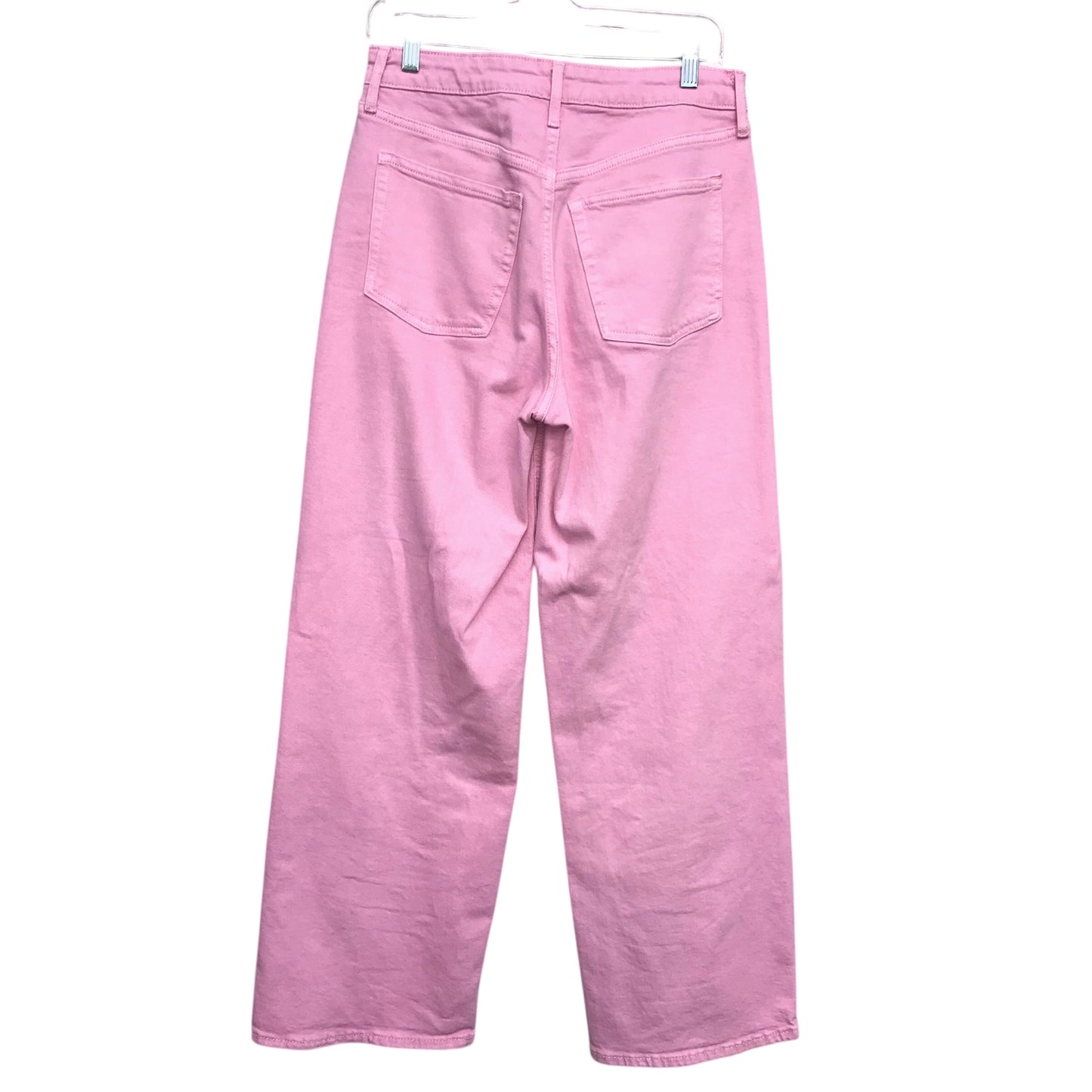 Jeans Wide Leg By Old Navy In Pink, Size:6