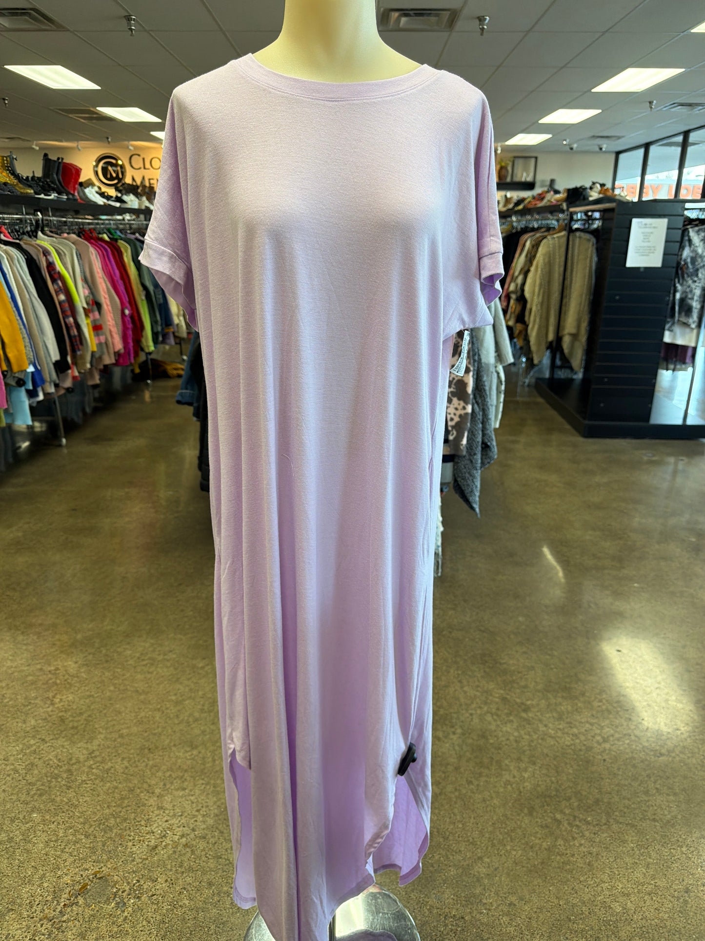 Dress Casual Maxi By Anrabess In Purple, Size:Xl