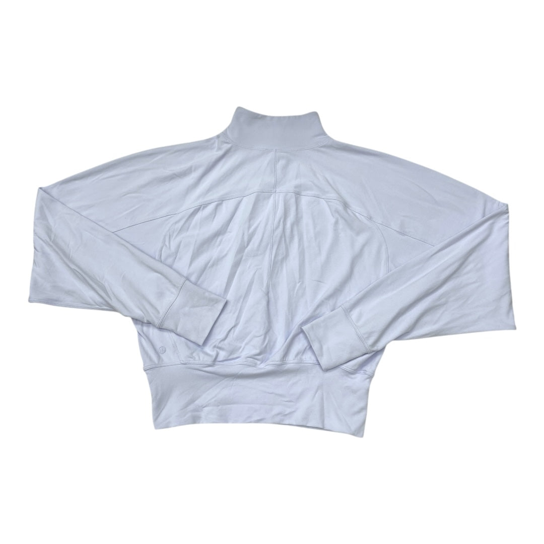 Athletic Top Ls Collar By Lululemon In Purple, Size:S