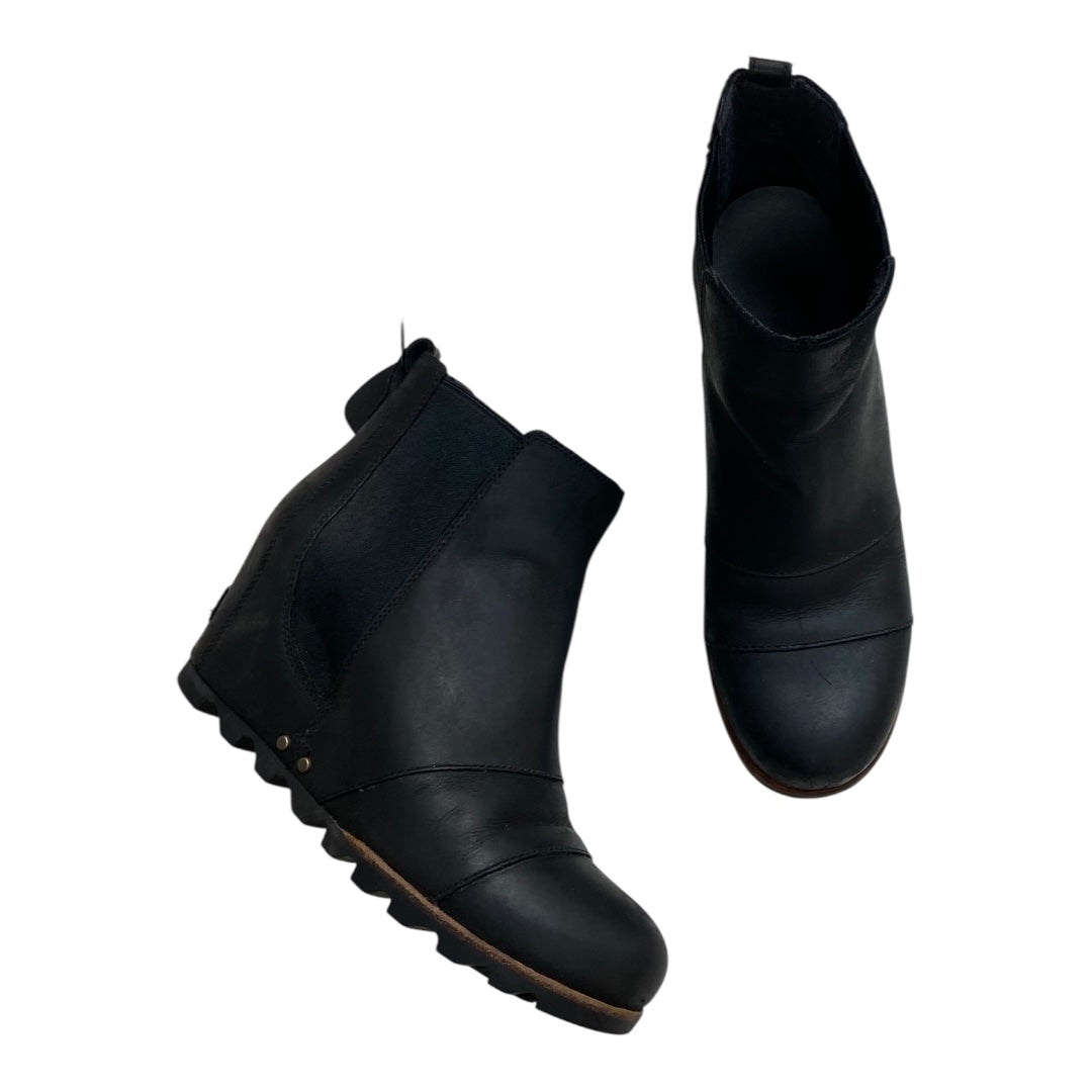 Boots Designer By Sorel In Black, Size:8