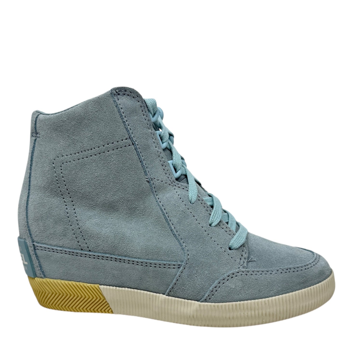 Out 'N About Wedge Booties By Sorel In Aqua, Size: 6.5