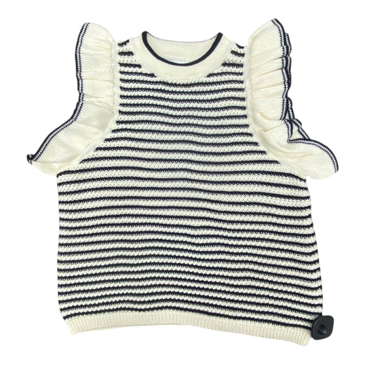 Sweater Designer By Cma In Striped Pattern, Size:S