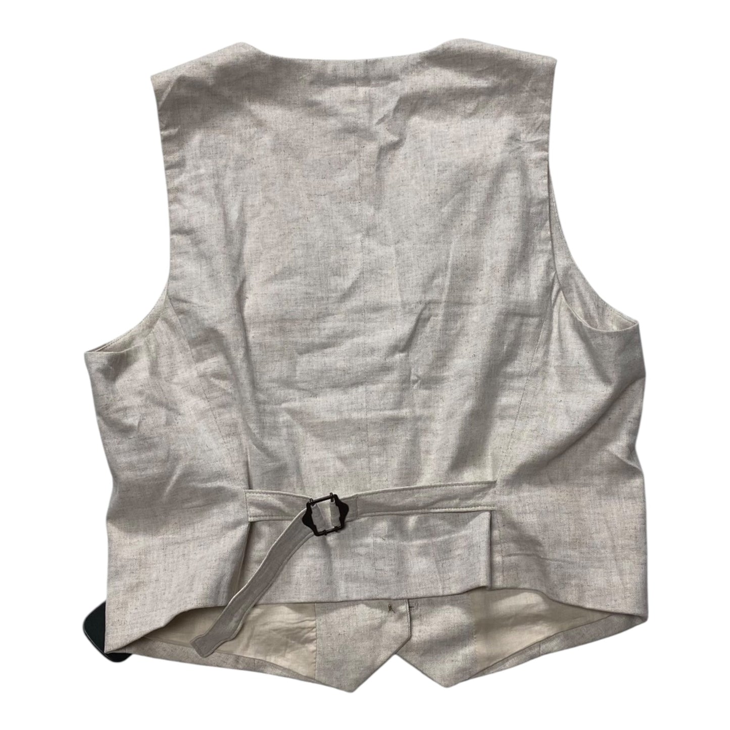 Vest Other By Banana Republic In Beige, Size:12
