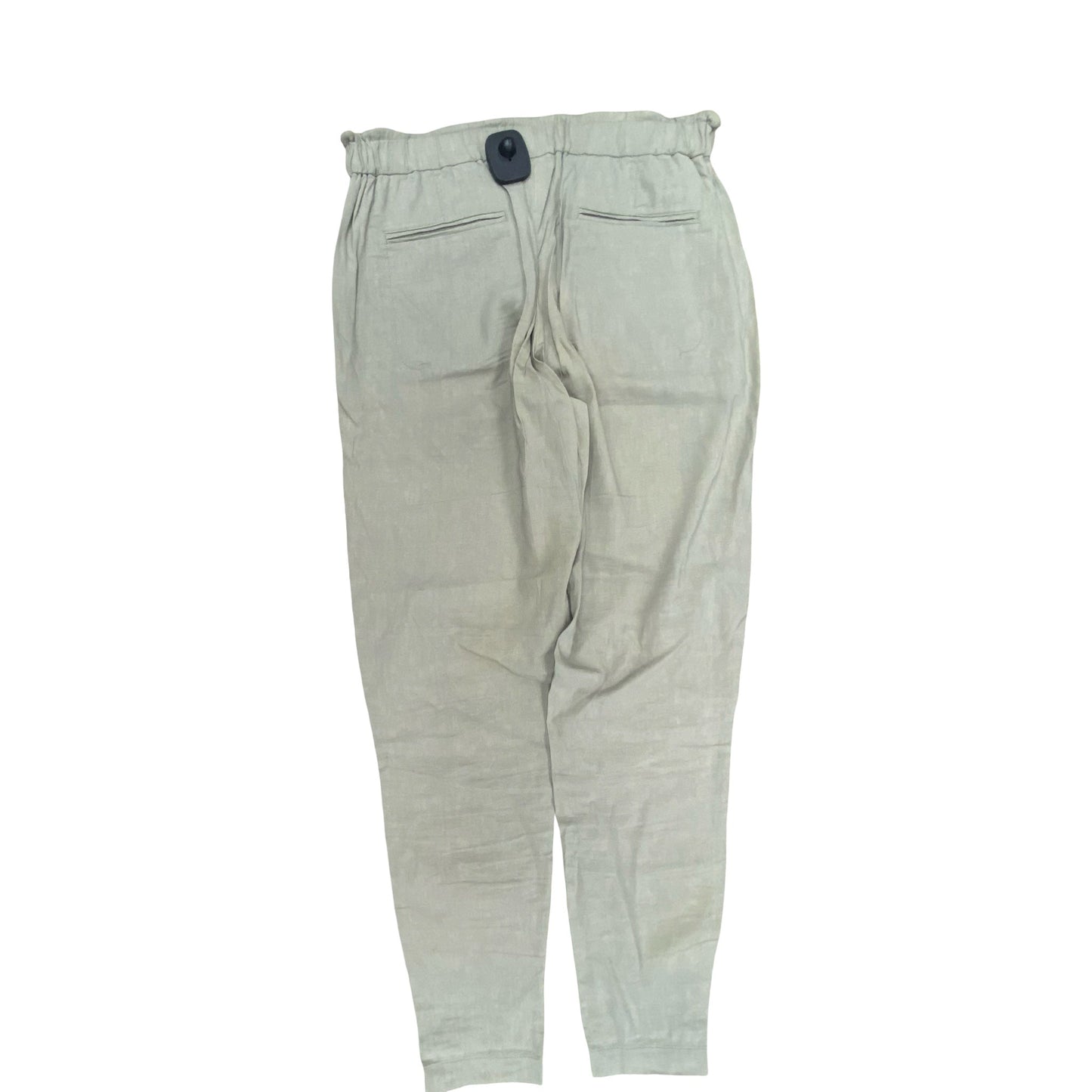 Pants Designer By Theory In Green & Tan, Size:Sp