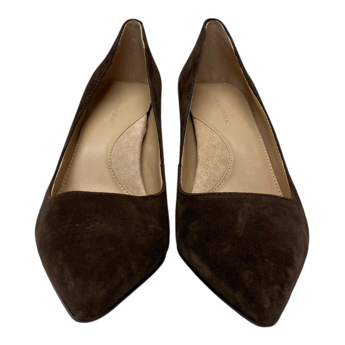 Shoes Heels Stiletto By Banana Republic In Brown, Size:6