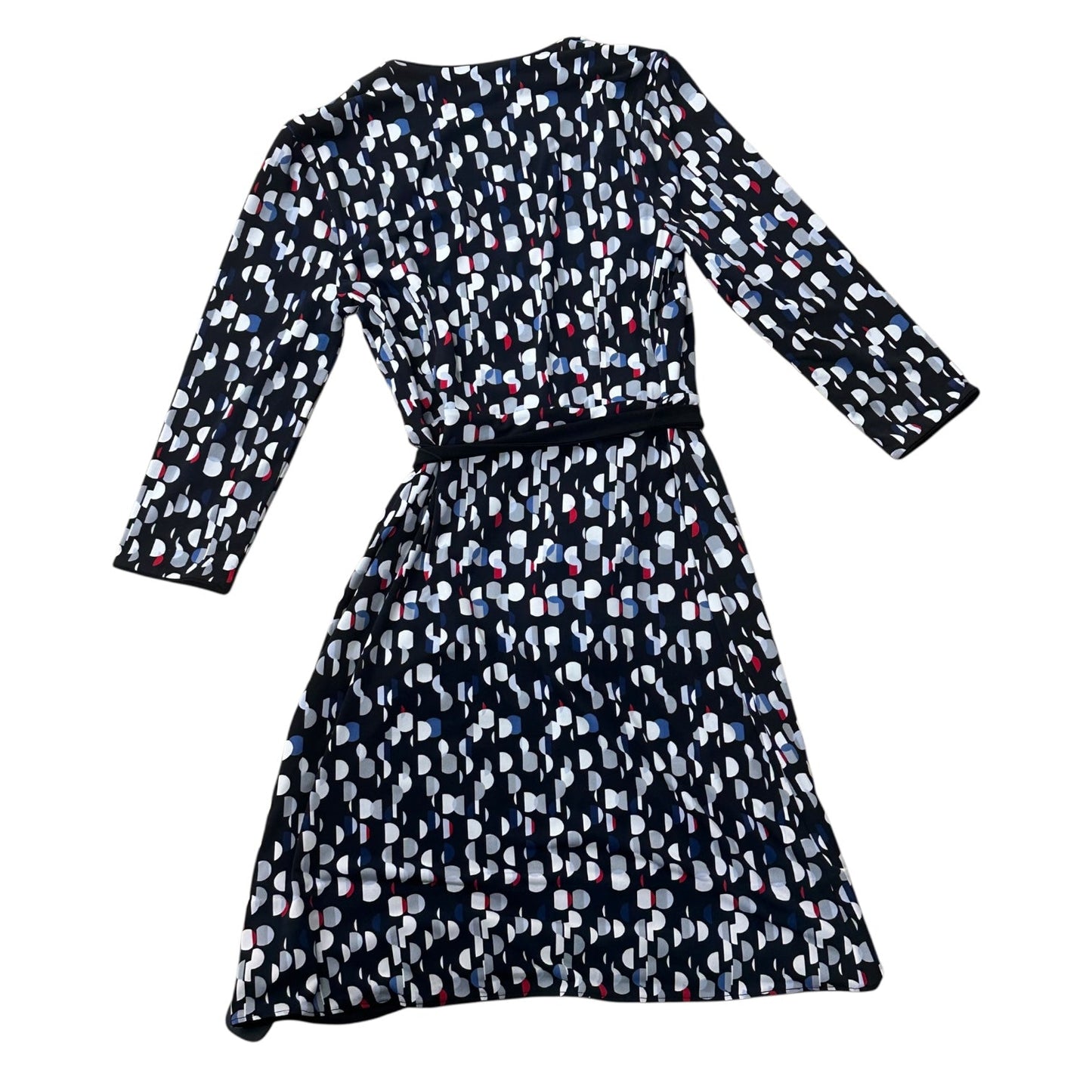 Dress Casual Midi By White House Black Market In Black & White, Size:Xs