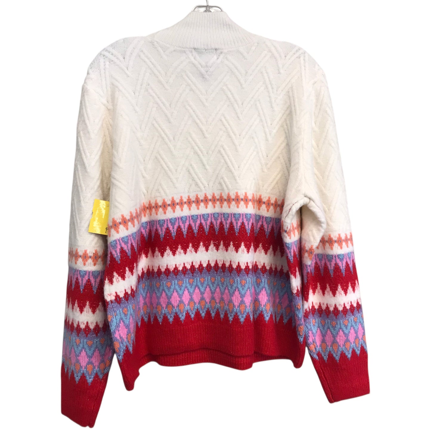 Sweater By St Johns Bay In White, Size:Xl