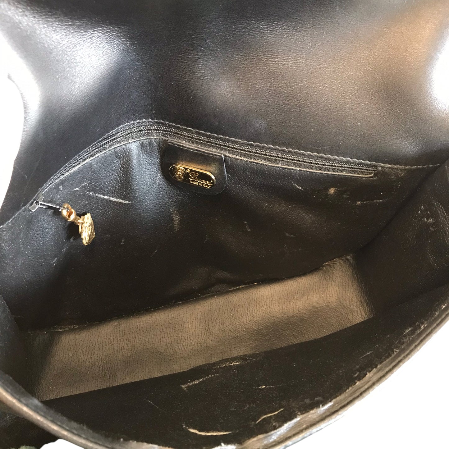 Crossbody Luxury Designer By Gucci In Black, Size:Medium