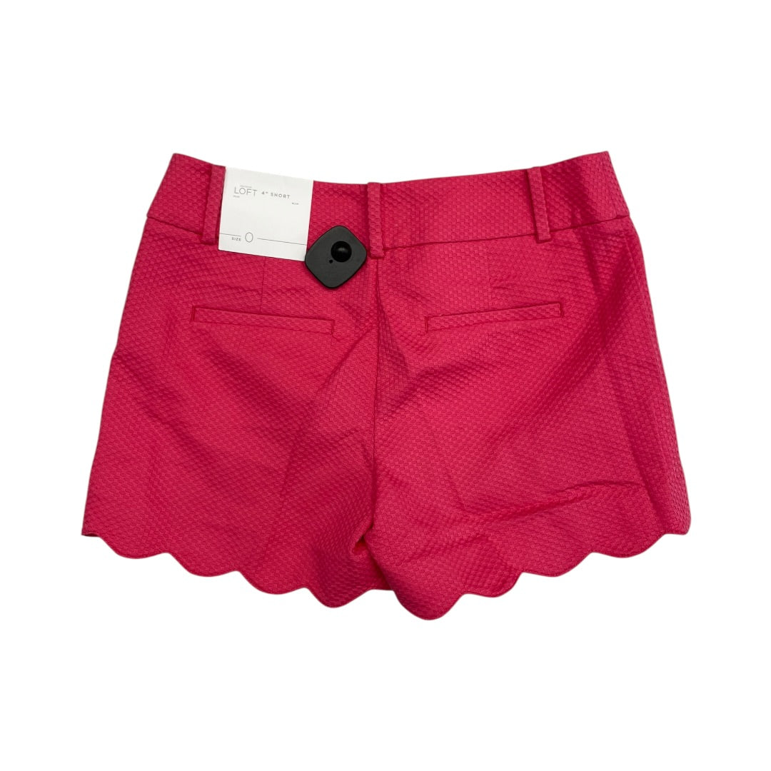 Shorts By Loft In Pink, Size:0