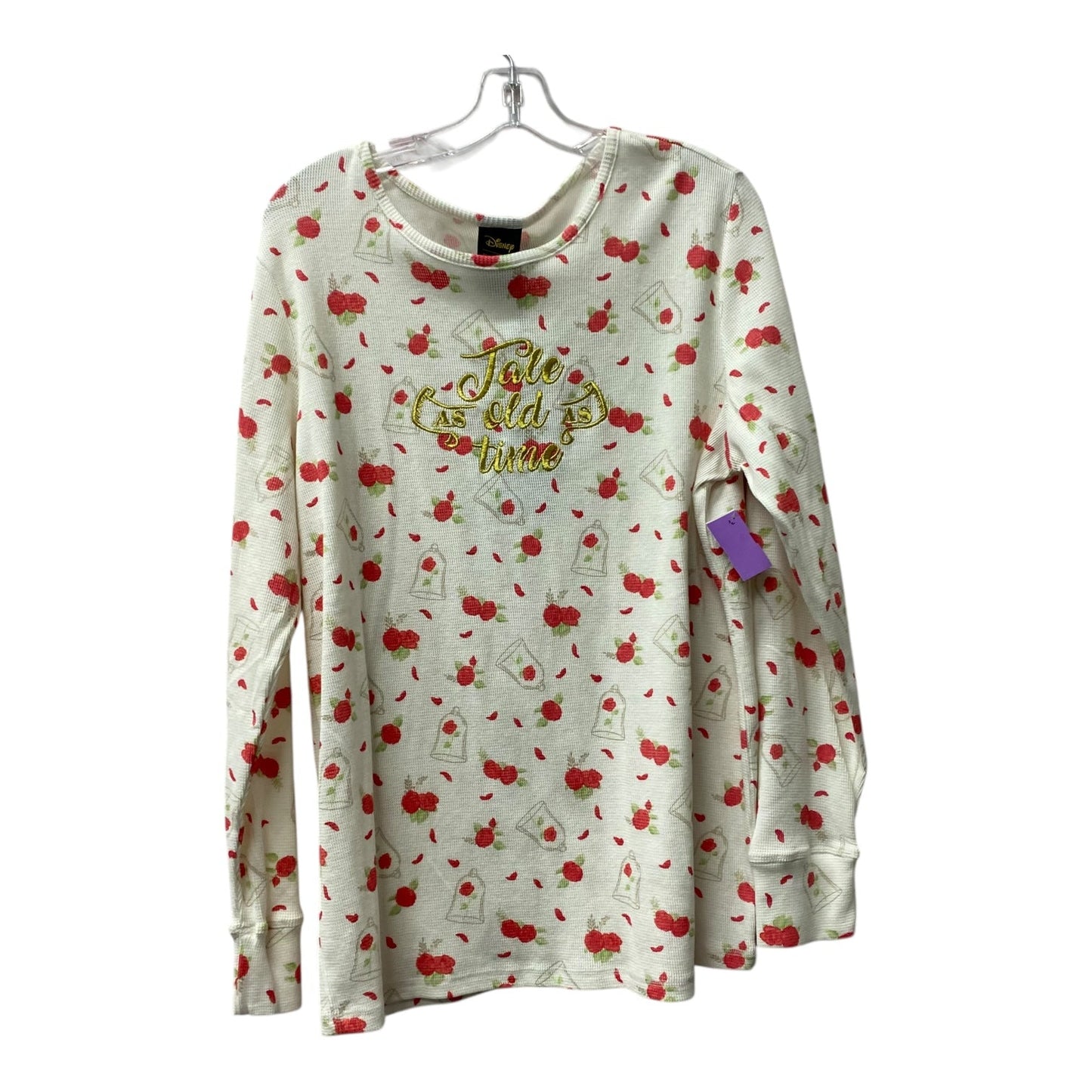 Top Ls By Disney Store In Cream, Size:2X
