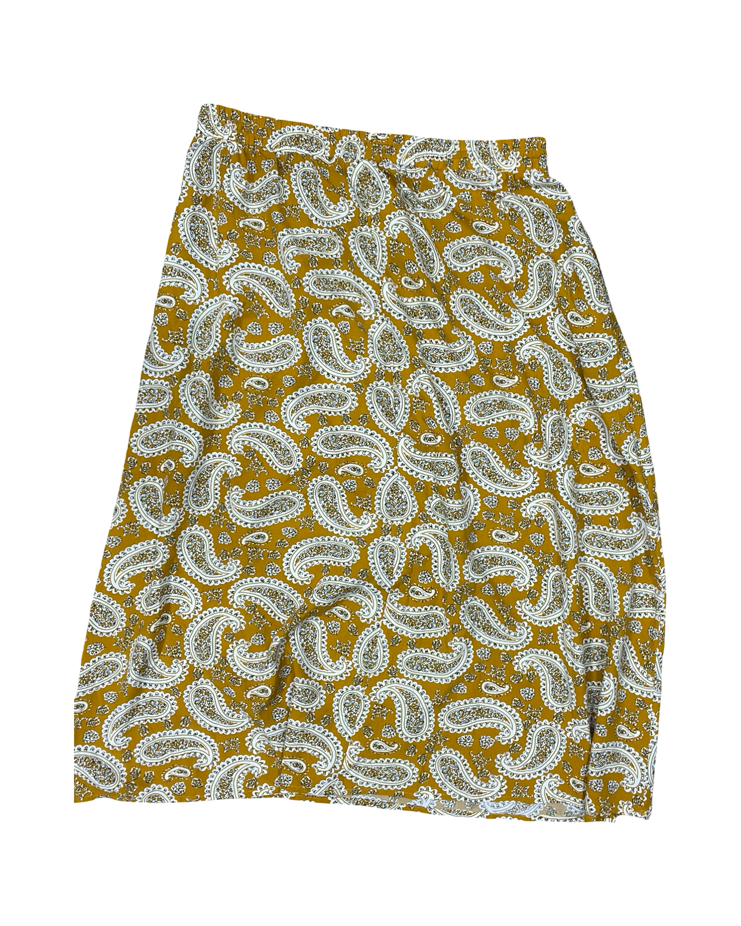 Skirt Maxi By Clothes Mentor In Yellow, Size:Xl