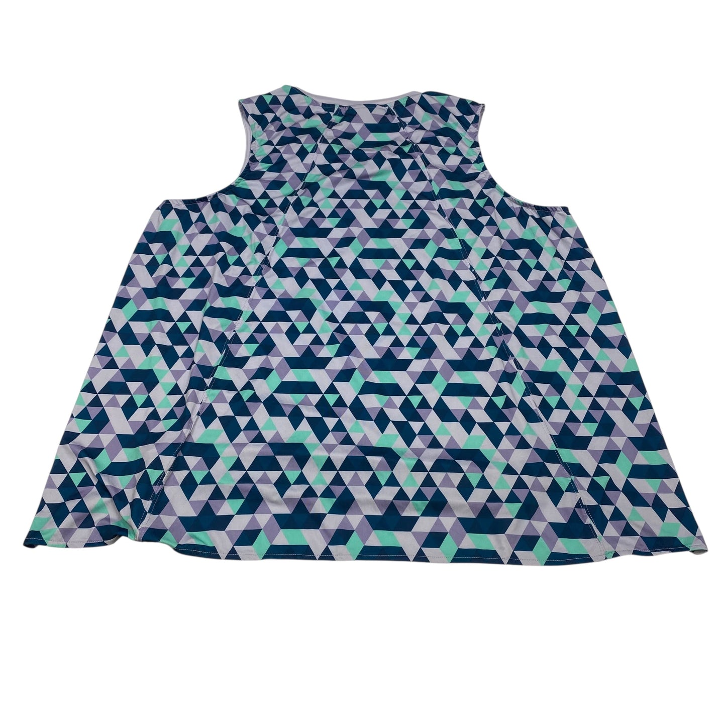 Athletic Tank Top By Crane In Blue & Purple, Size:Xl
