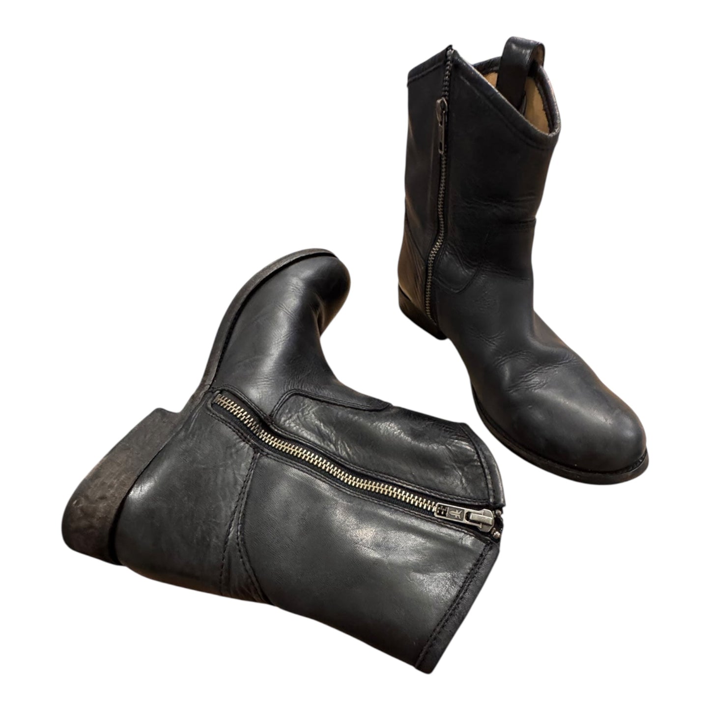 Boots Designer By Frye In Black, Size:8