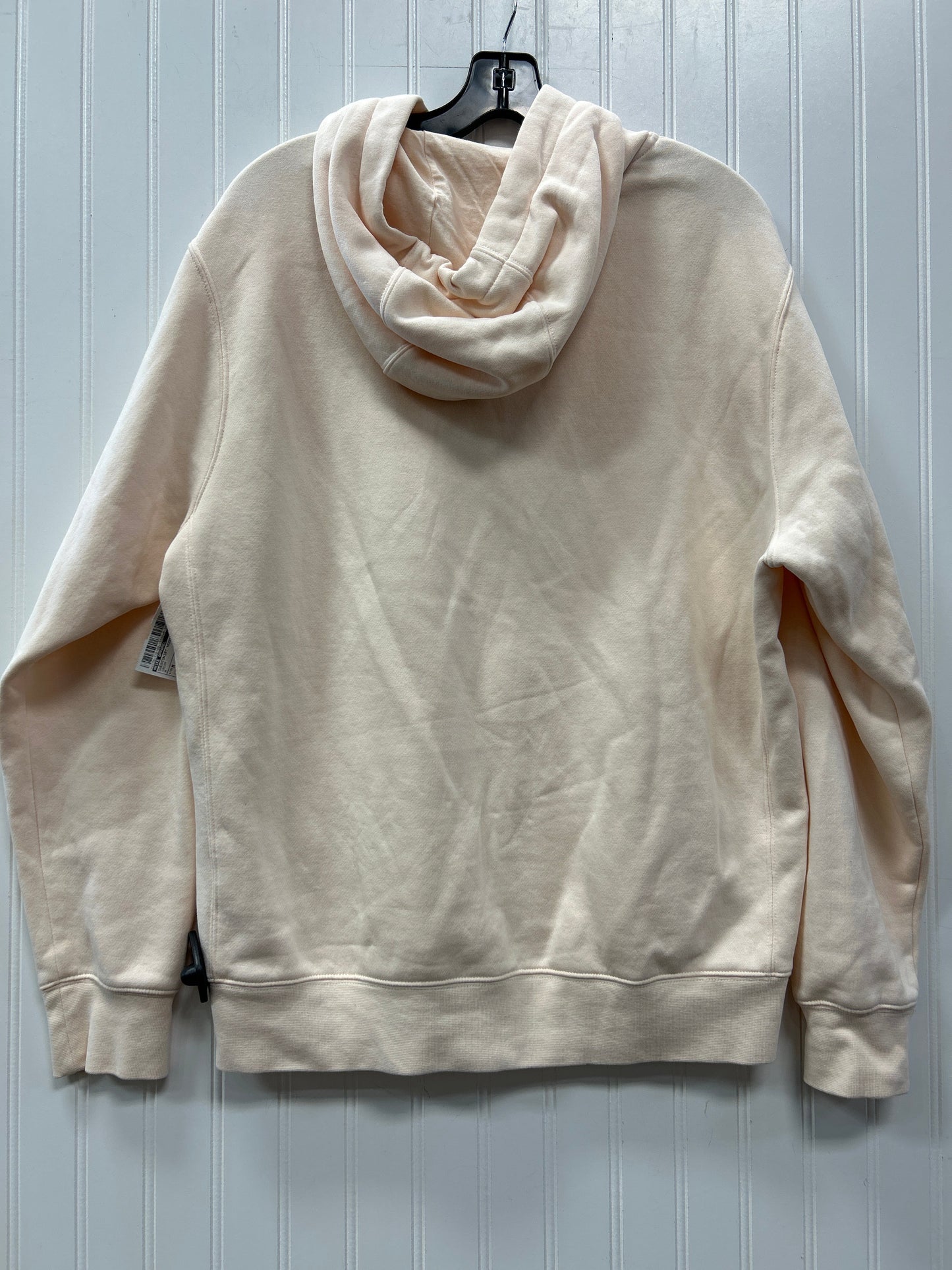 Sweatshirt Hoodie By Nike Apparel In Cream, Size:M
