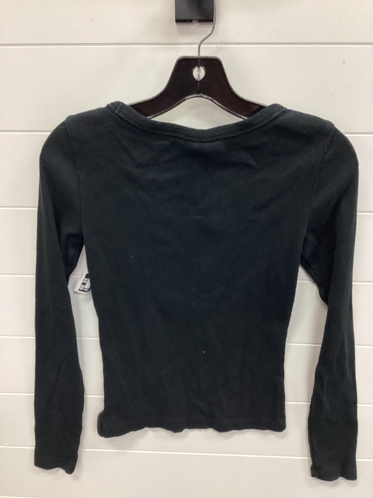 Top Ls By Universal Thread In Black, Size:S