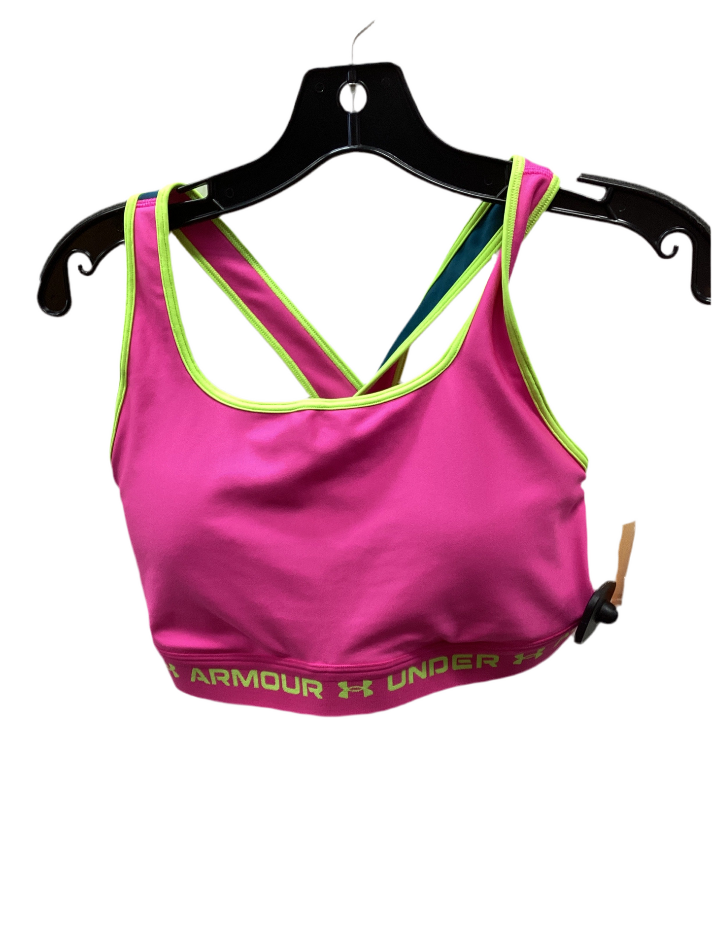 Athletic Bra By Under Armour In Pink, Size:Xl