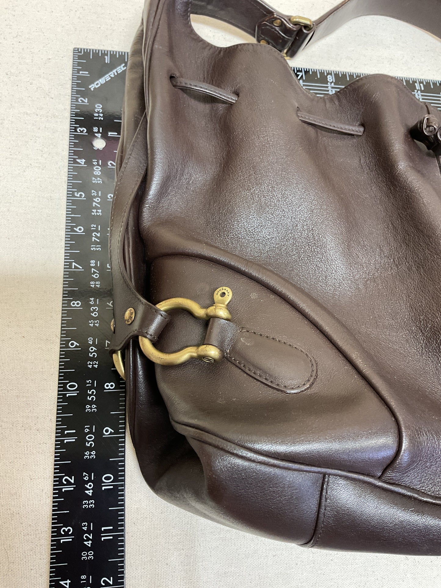 Handbag Luxury Designer By Burberry In Brown, Size:Large