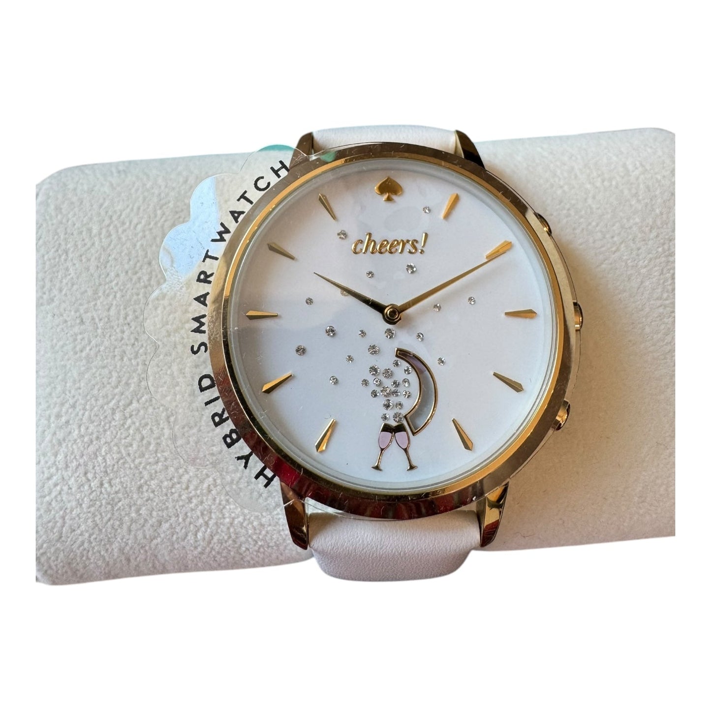 Watch Designer By Kate Spade In White & Gold