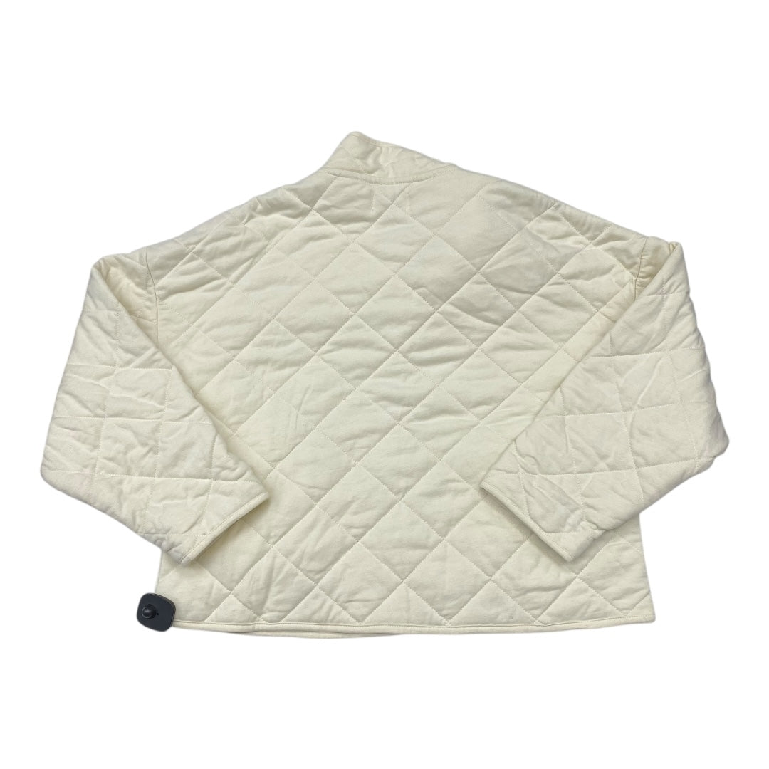 Jacket Puffer & Quilted By Z Supply In Cream, Size:M