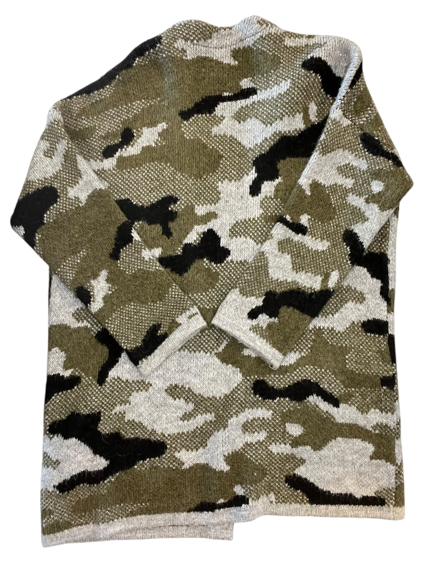 Cardigan By Anthropologie In Camouflage Print, Size:S