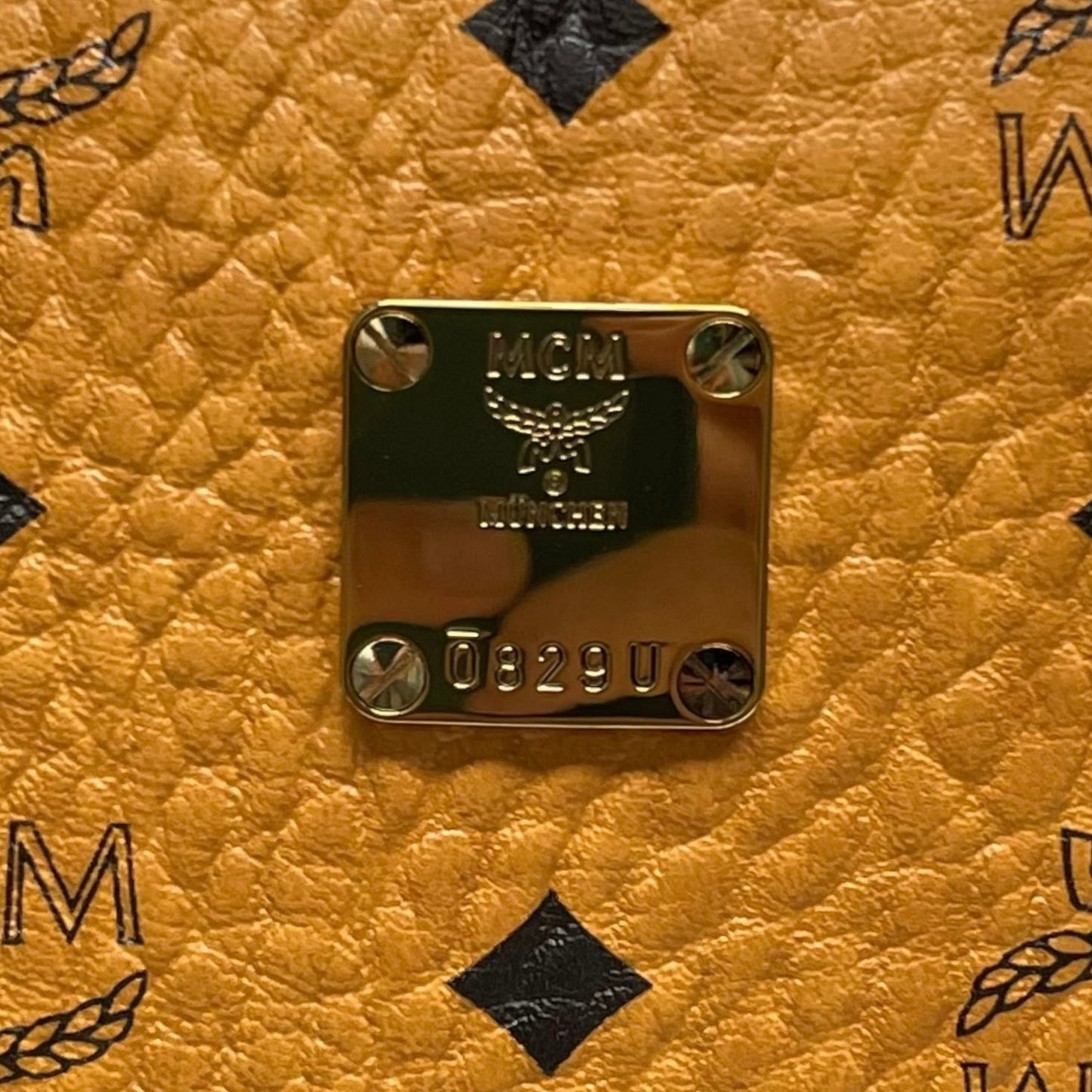 Backpack Luxury Designer By MCM, Size: Large