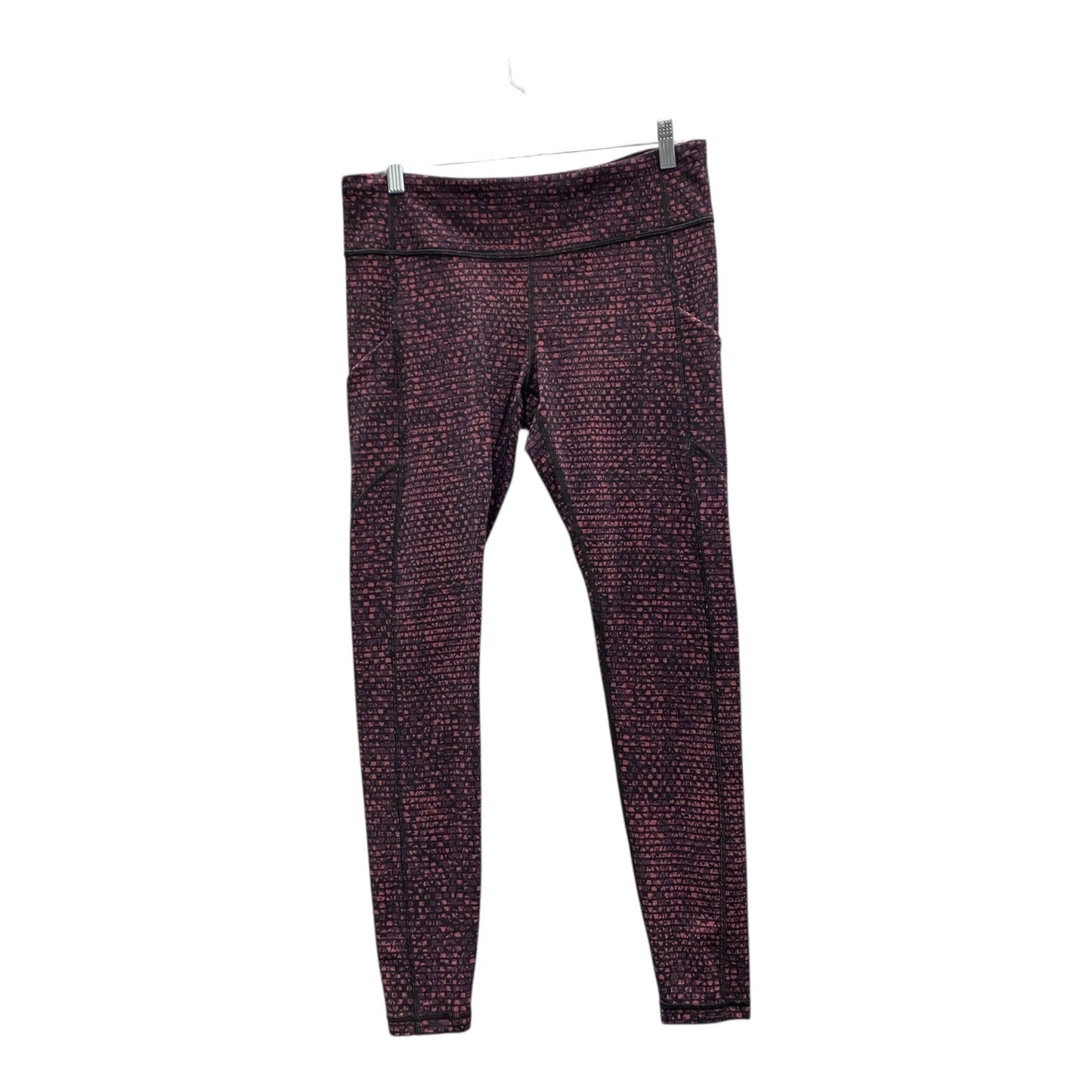 Athletic Leggings By Lululemon In Black, Size:10