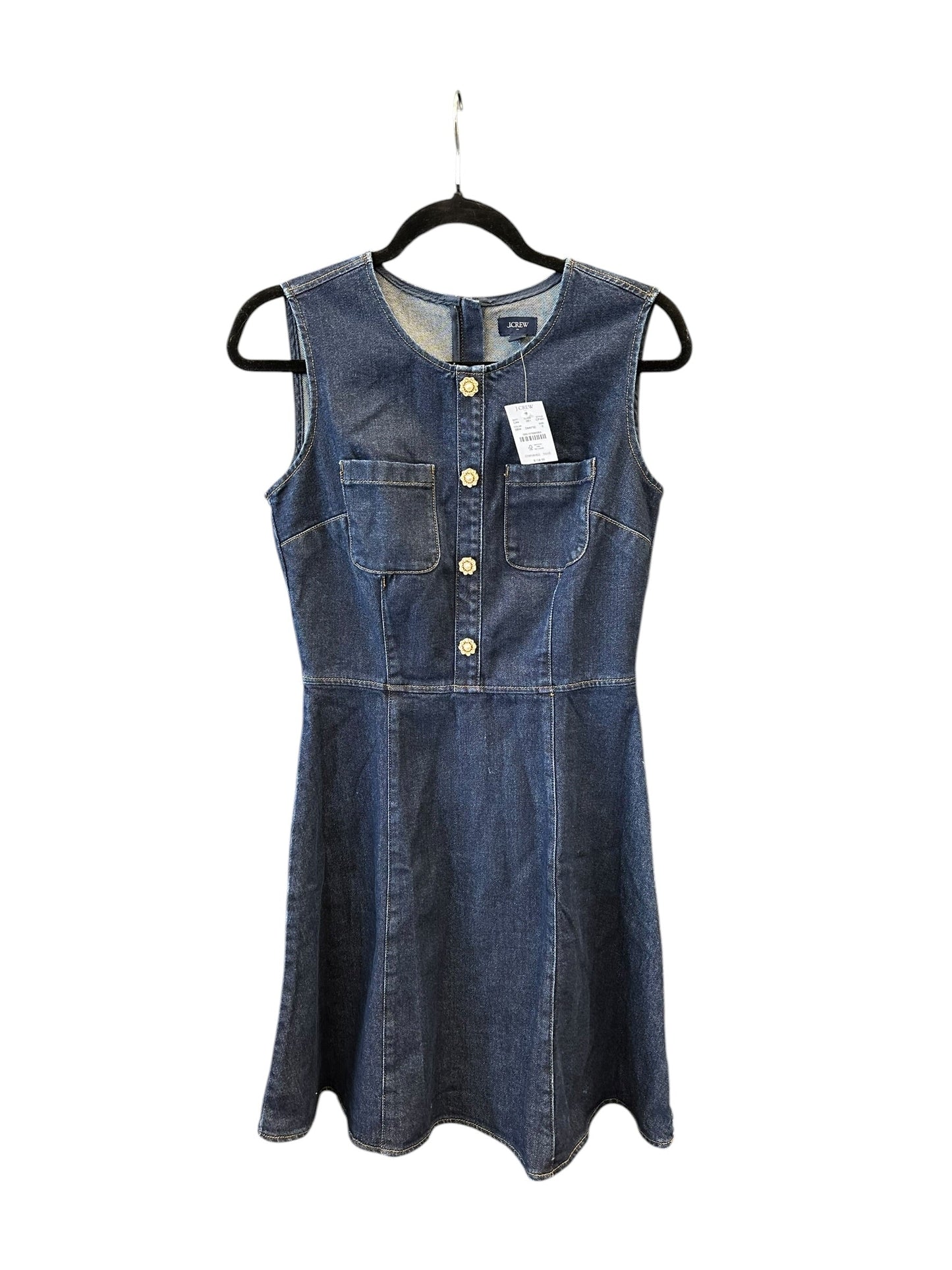 Dress Casual Short By J. Crew In Blue Denim, Size:Xs