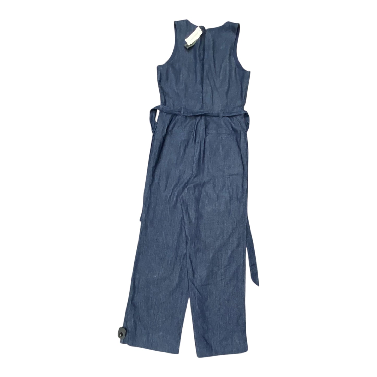 Jumpsuit By Banana Republic In Blue Denim, Size:6