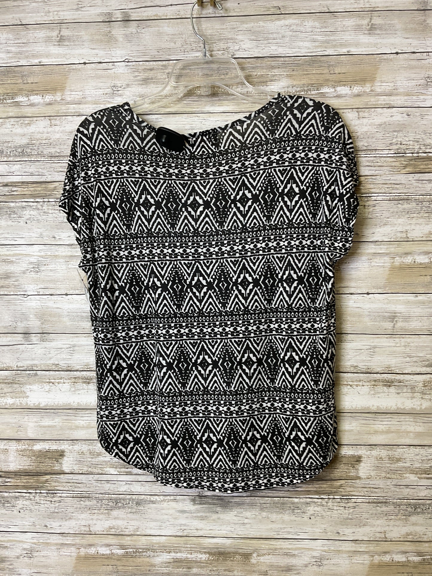 Top Ss By Pink Rose In Black & White, Size:M