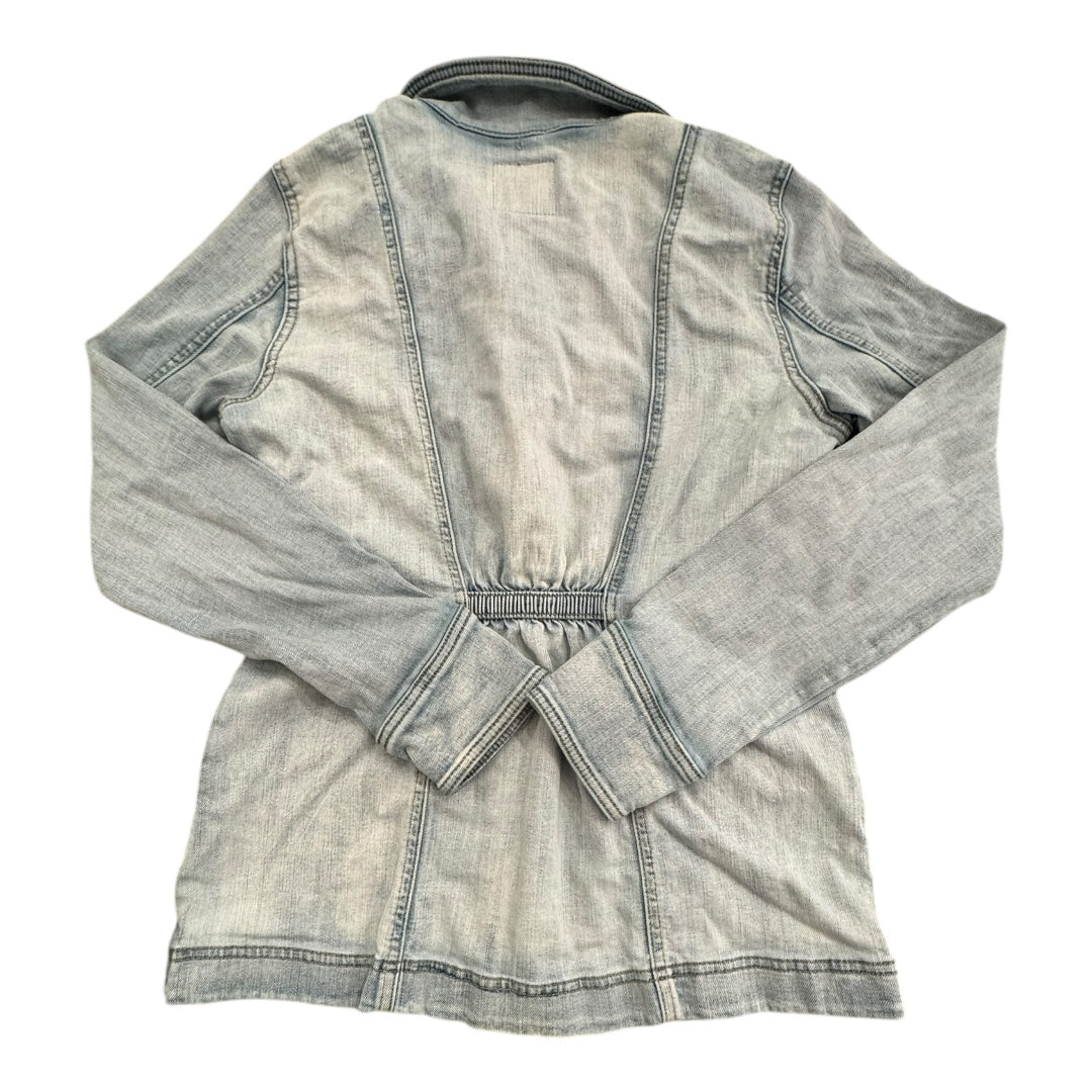 Jacket Denim By Maurices In Blue Denim, Size:S