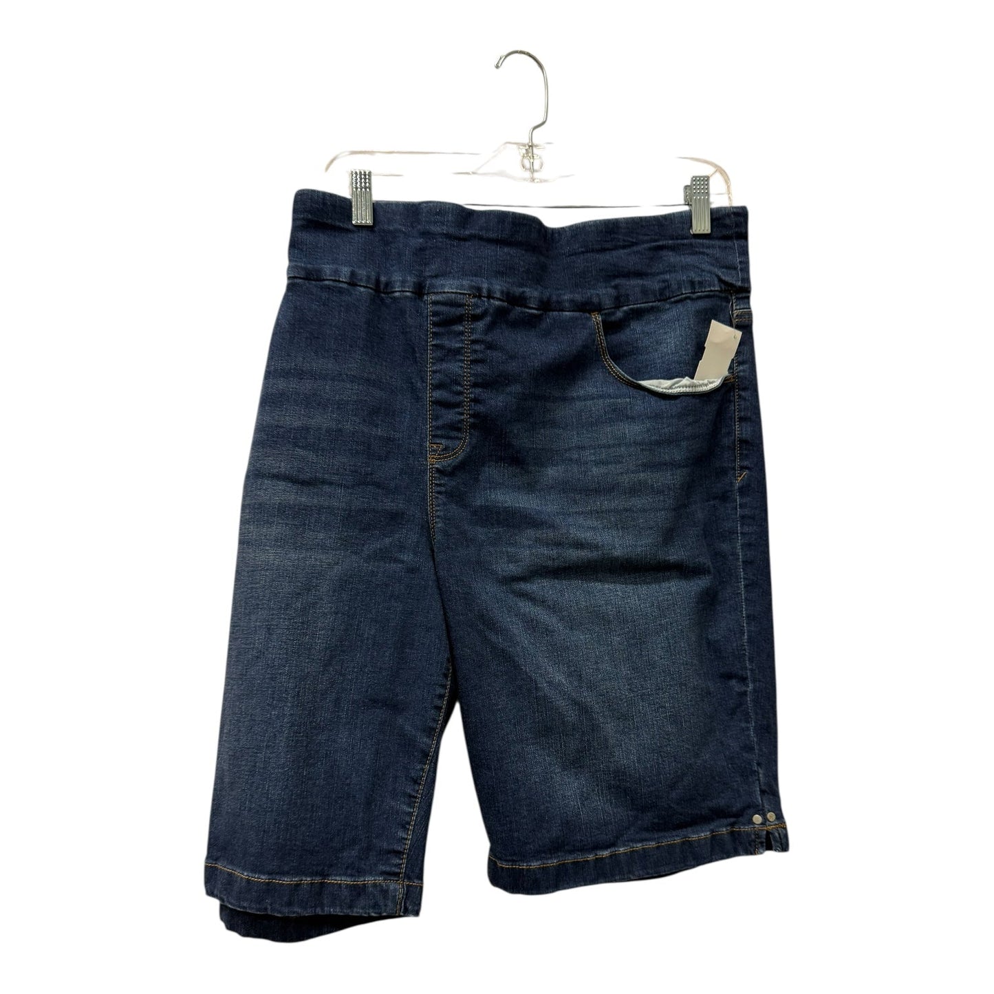 Shorts By Gloria Vanderbilt In Blue, Size:22