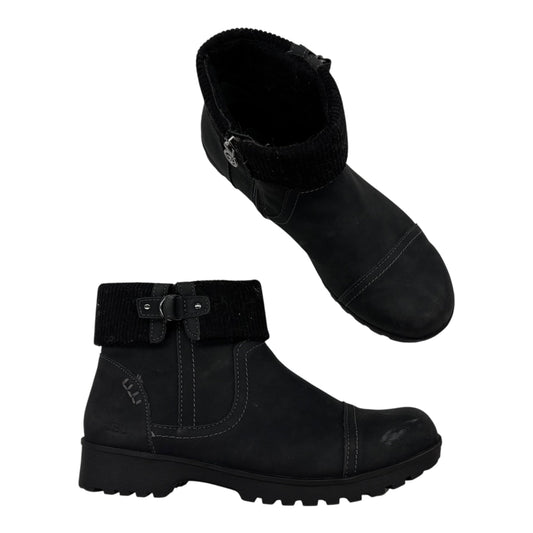 Boots Ankle Flats By Jbu By Jambu In Black, Size:8.5