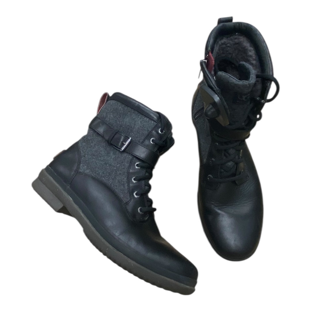 Boots Designer By Ugg In Black & Grey, Size:9
