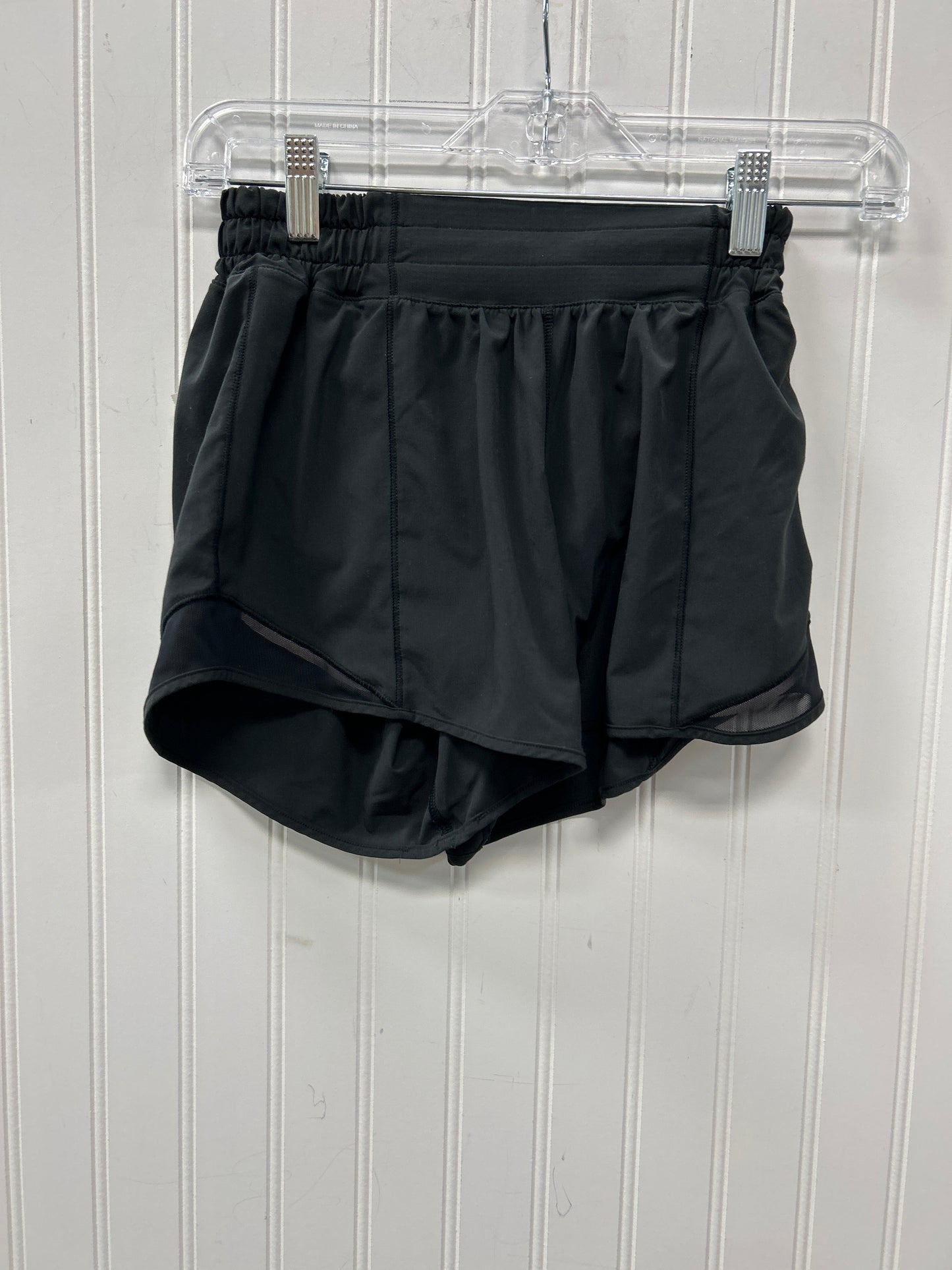 Athletic Shorts By Lululemon In Black, Size:4
