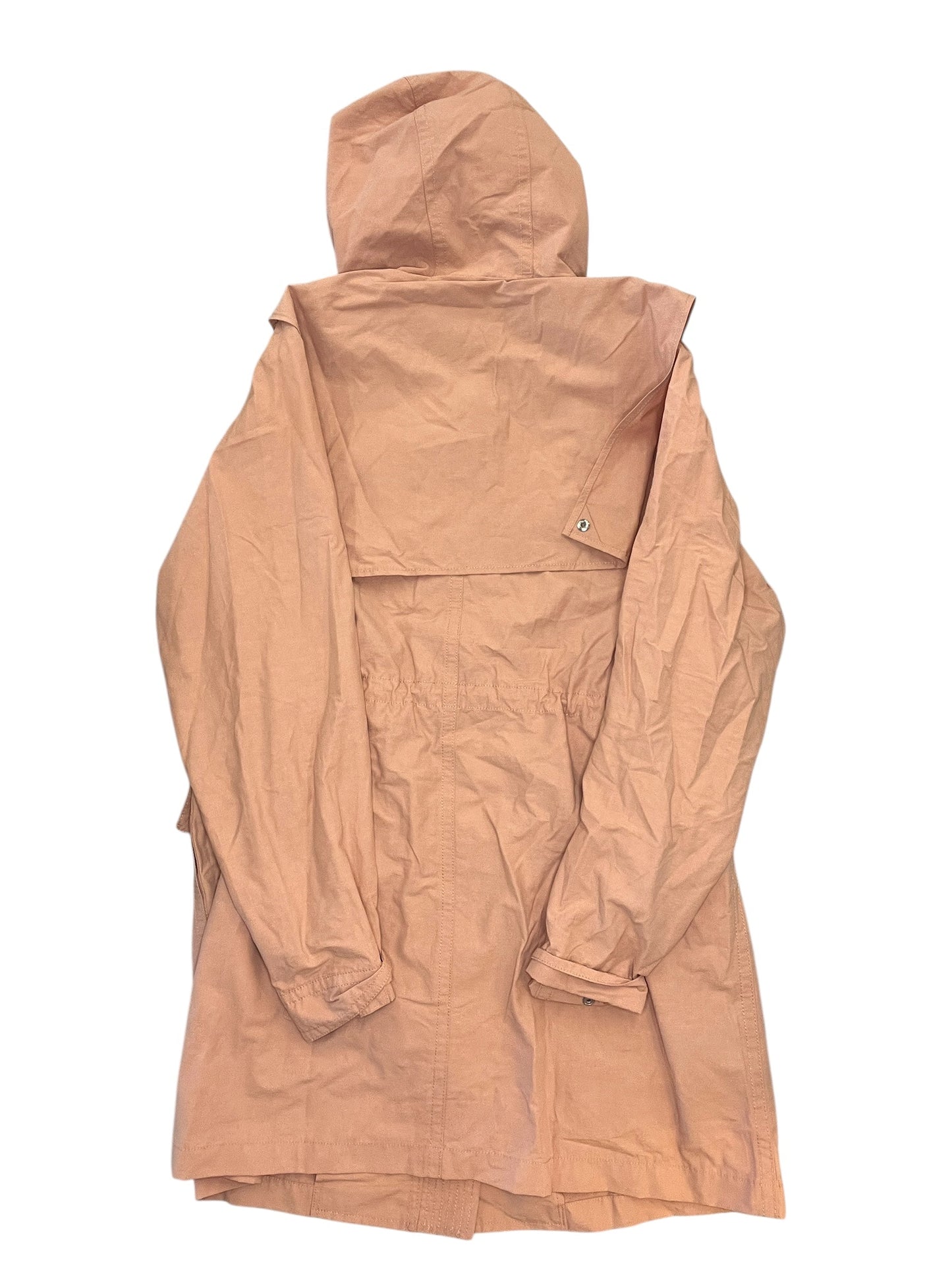 Coat Raincoat By J. Crew In Pink, Size:M