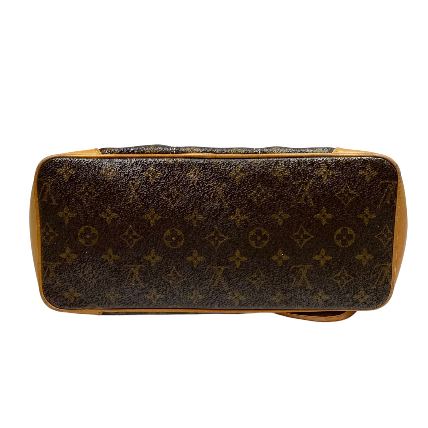 Handbag Luxury Designer By Louis Vuitton In Brown, Size:Medium