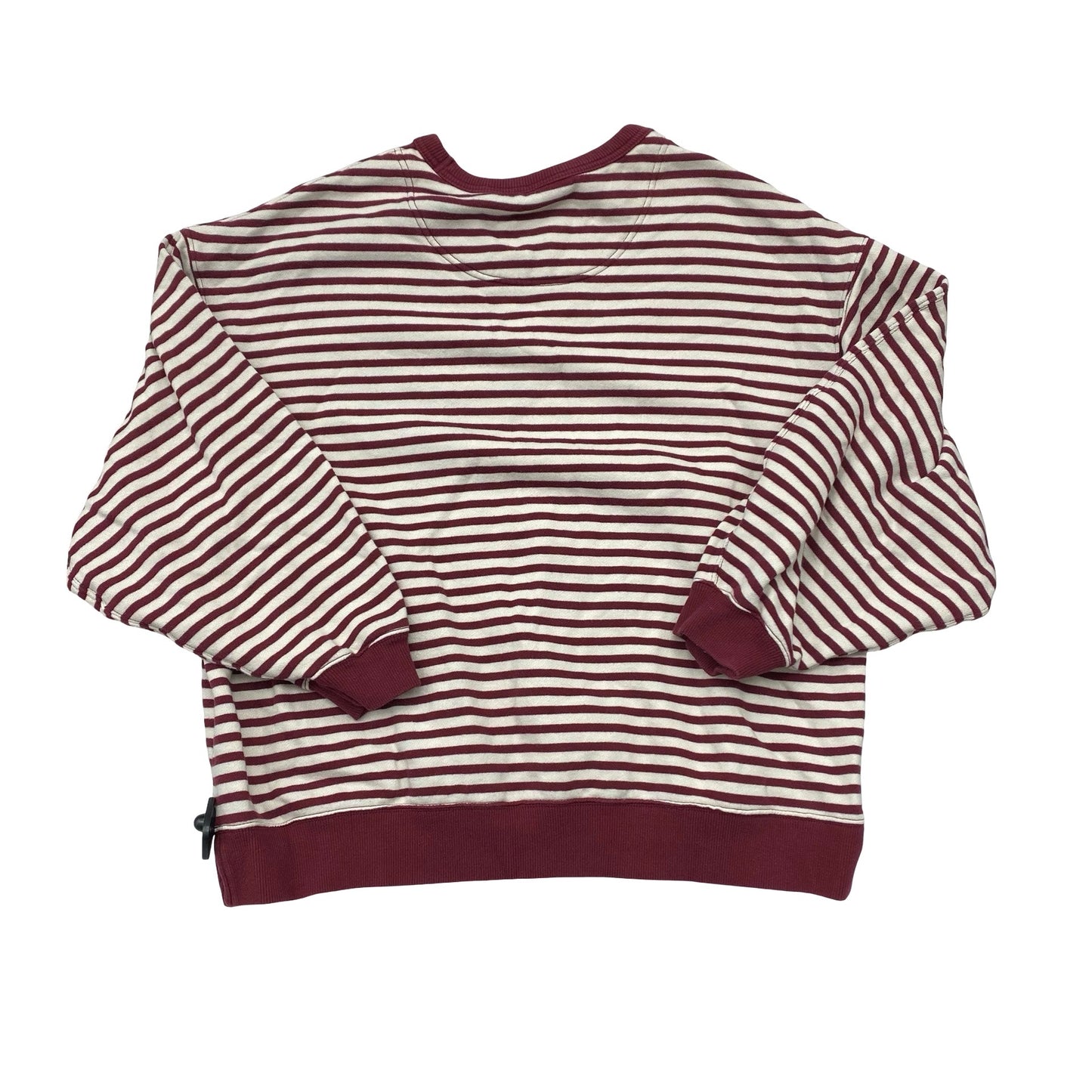 Sweatshirt Crewneck By Aerie In Striped Pattern, Size:L