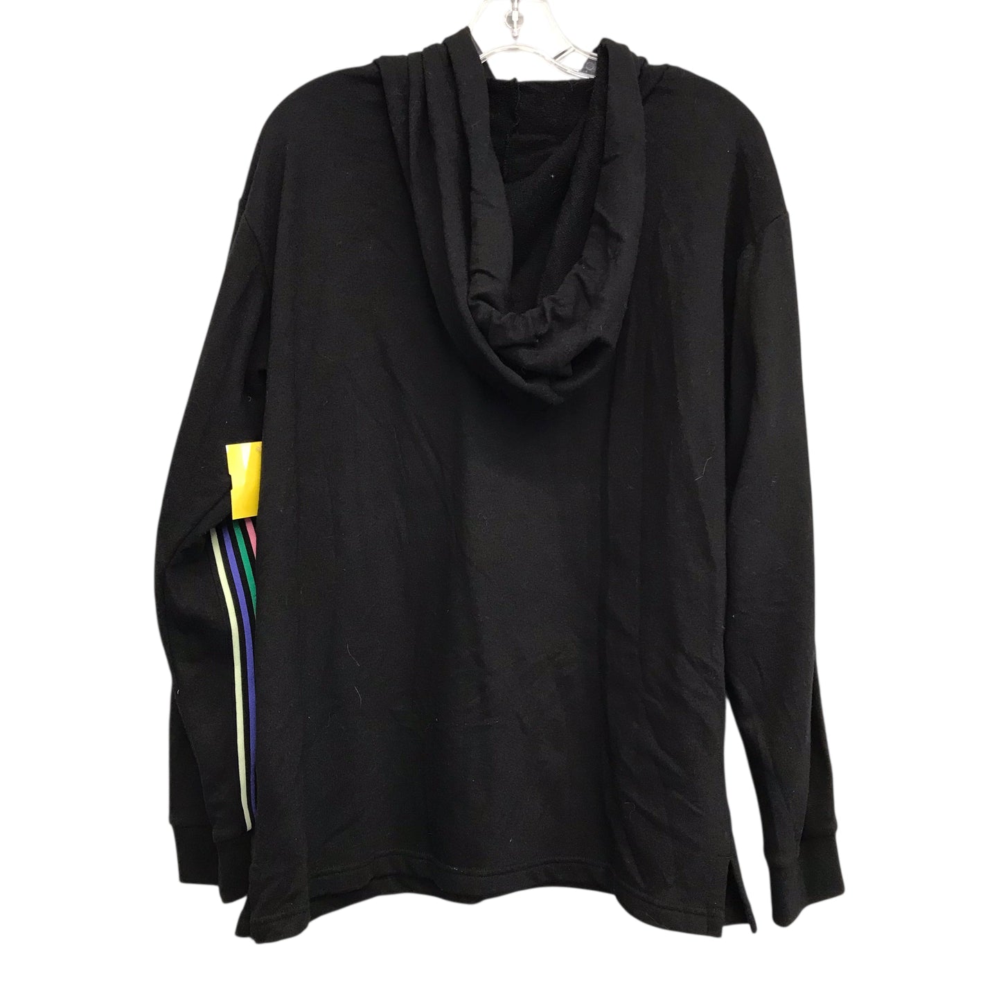 Athletic Sweatshirt Hoodie By Pink In Black, Size:M