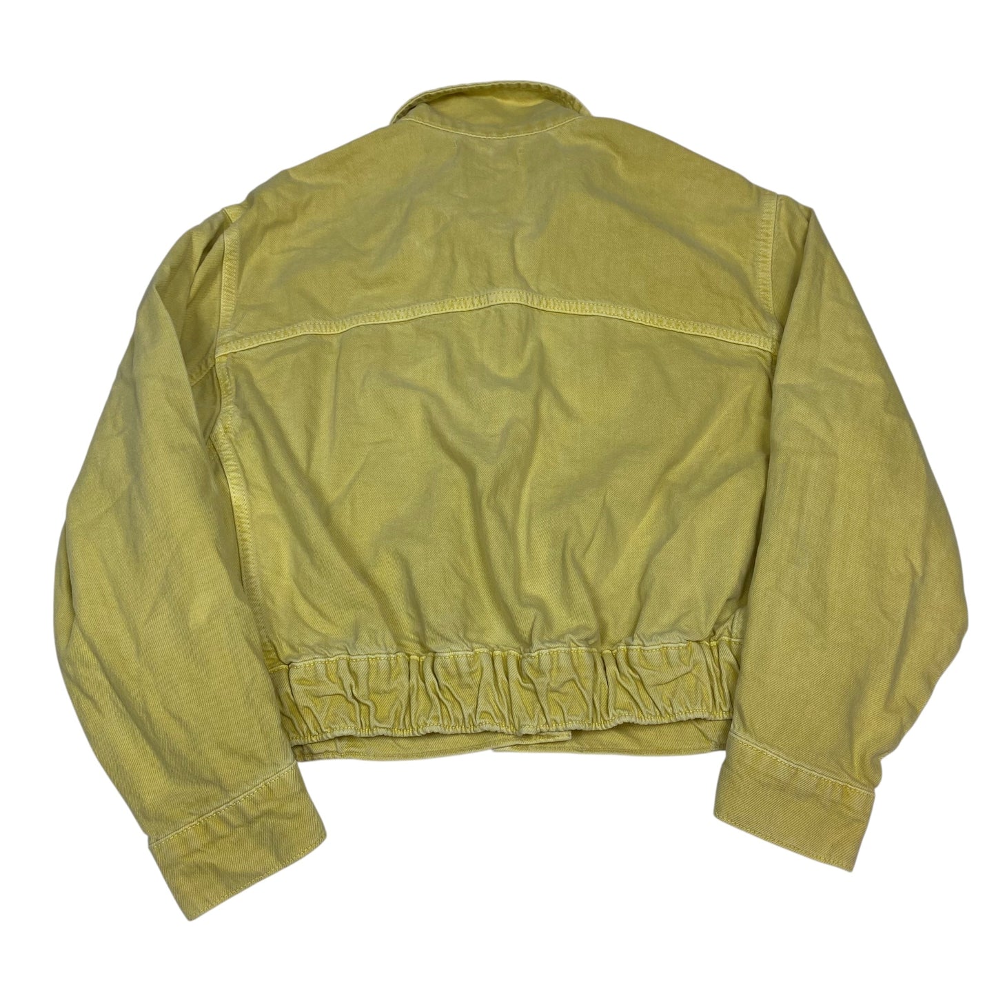 JACKET DENIM by MNG in YELLOW DENIM, Size:S