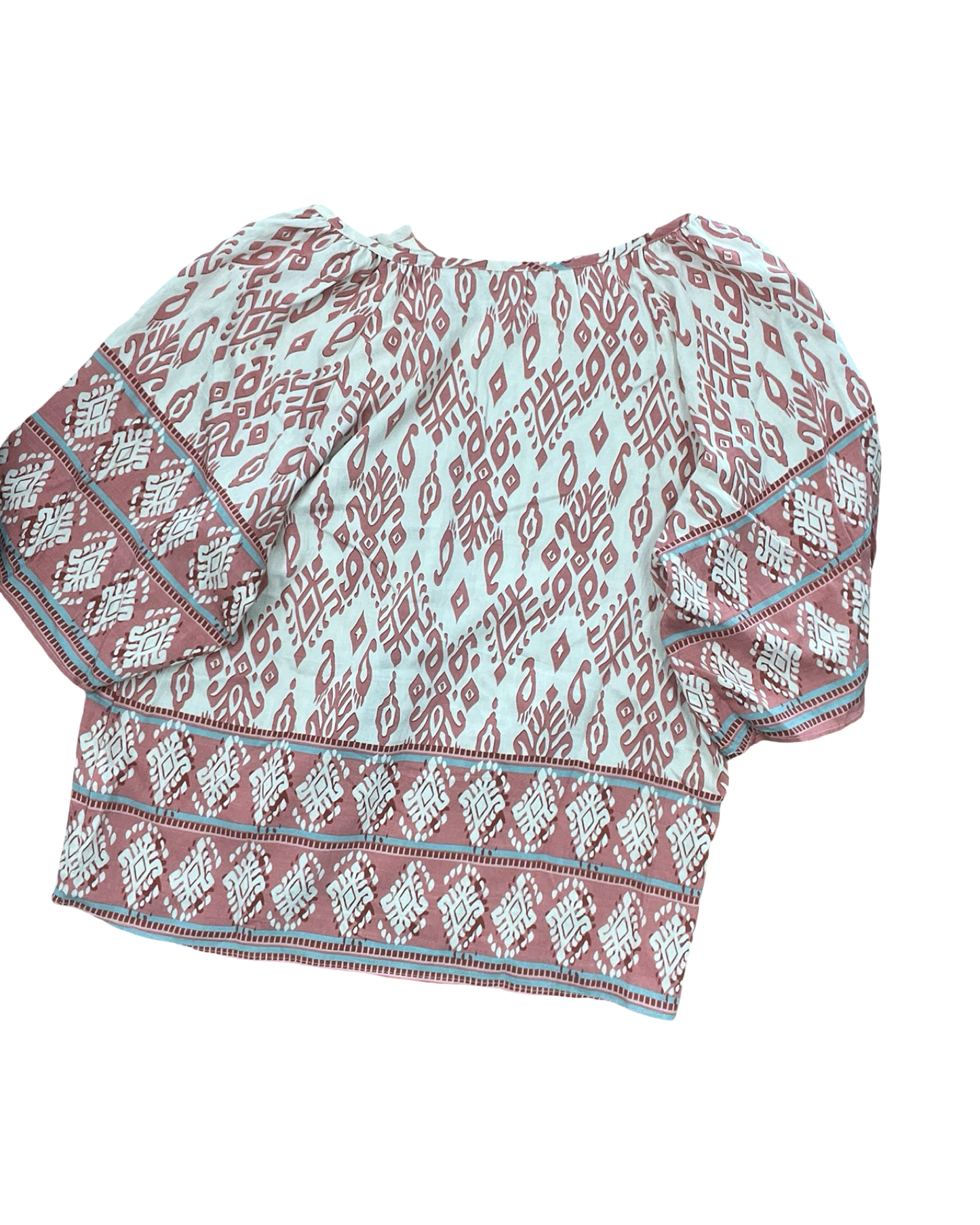 Top 3/4 Sleeve By Clothes Mentor In Pink, Size:Xl