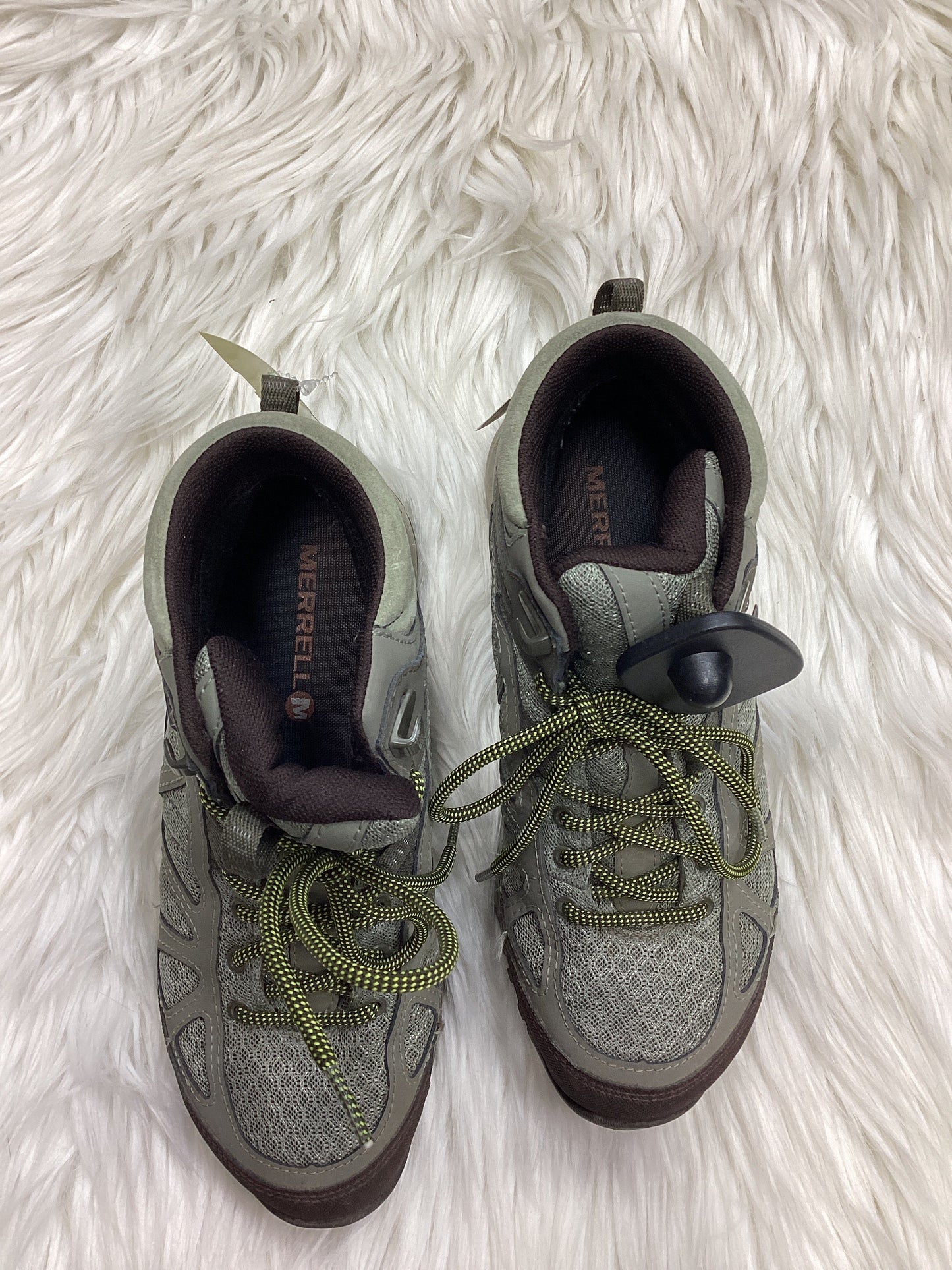 Boots Hiking By Merrell In Grey, Size:7