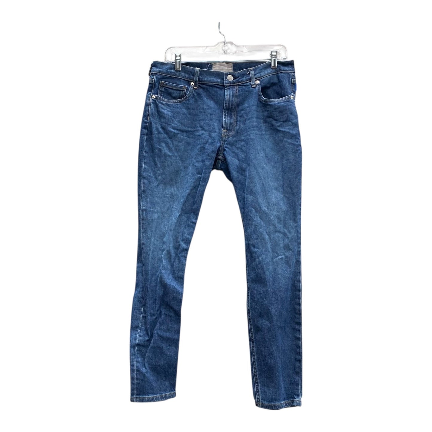 Jeans Straight By Everlane In Blue Denim, Size:12