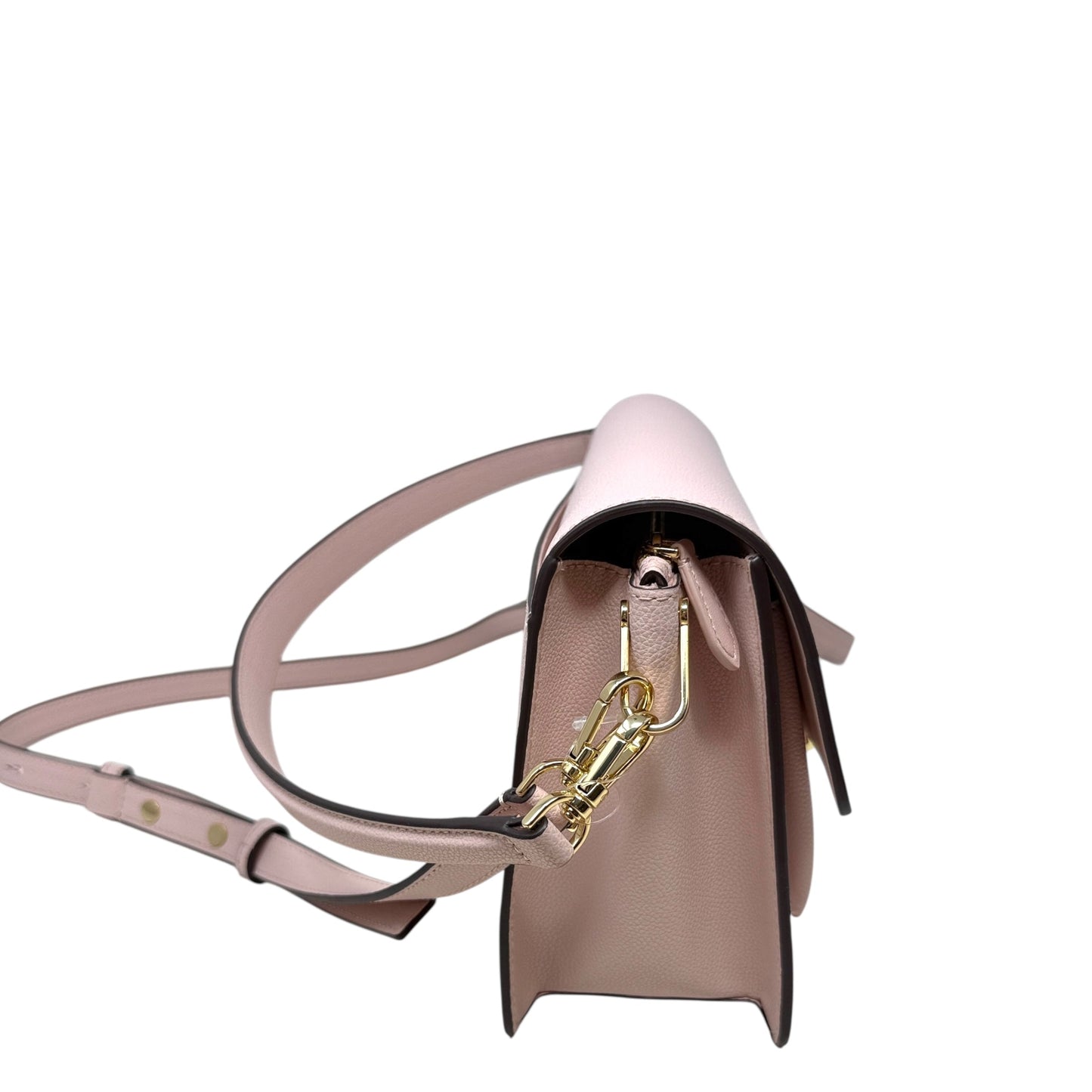 Voyage Leather Shoulder Bag Designer By Kate Spade, Size: Medium